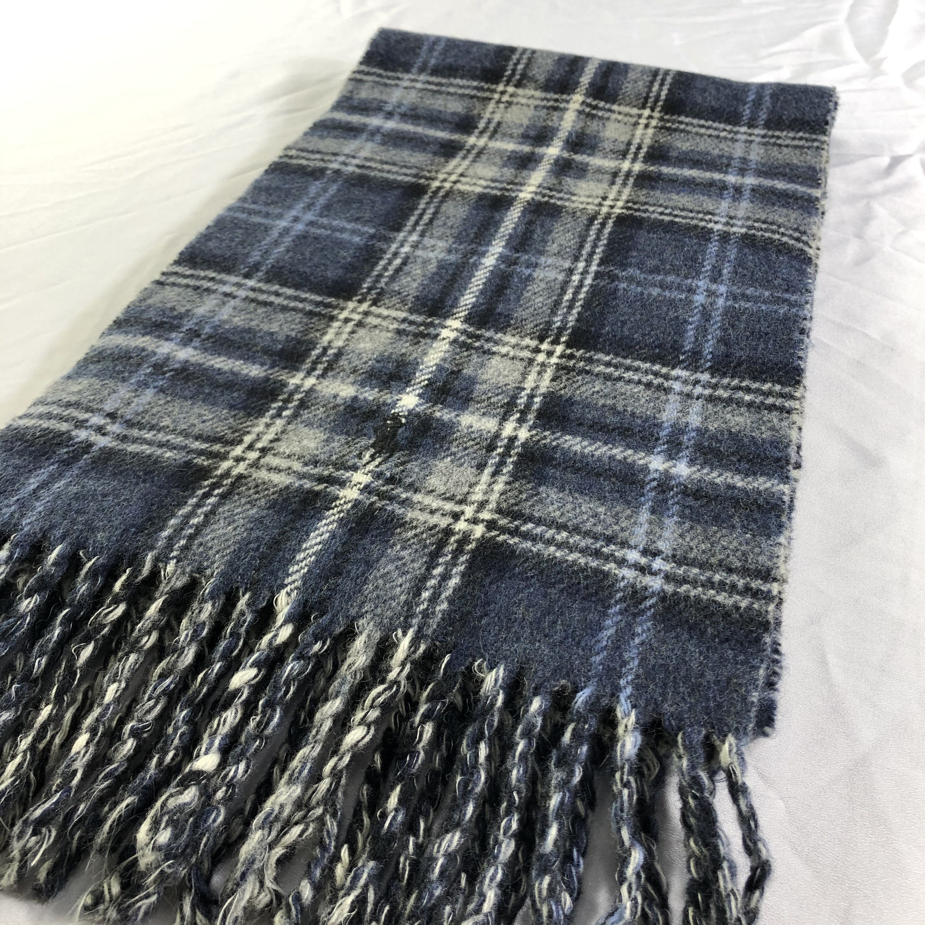 Polo Ralph Lauren Polo Ralph Lauren Tartan Wool Scarf Muffler Neckwear V2333 Size ONE SIZE - 3 Thumbnail