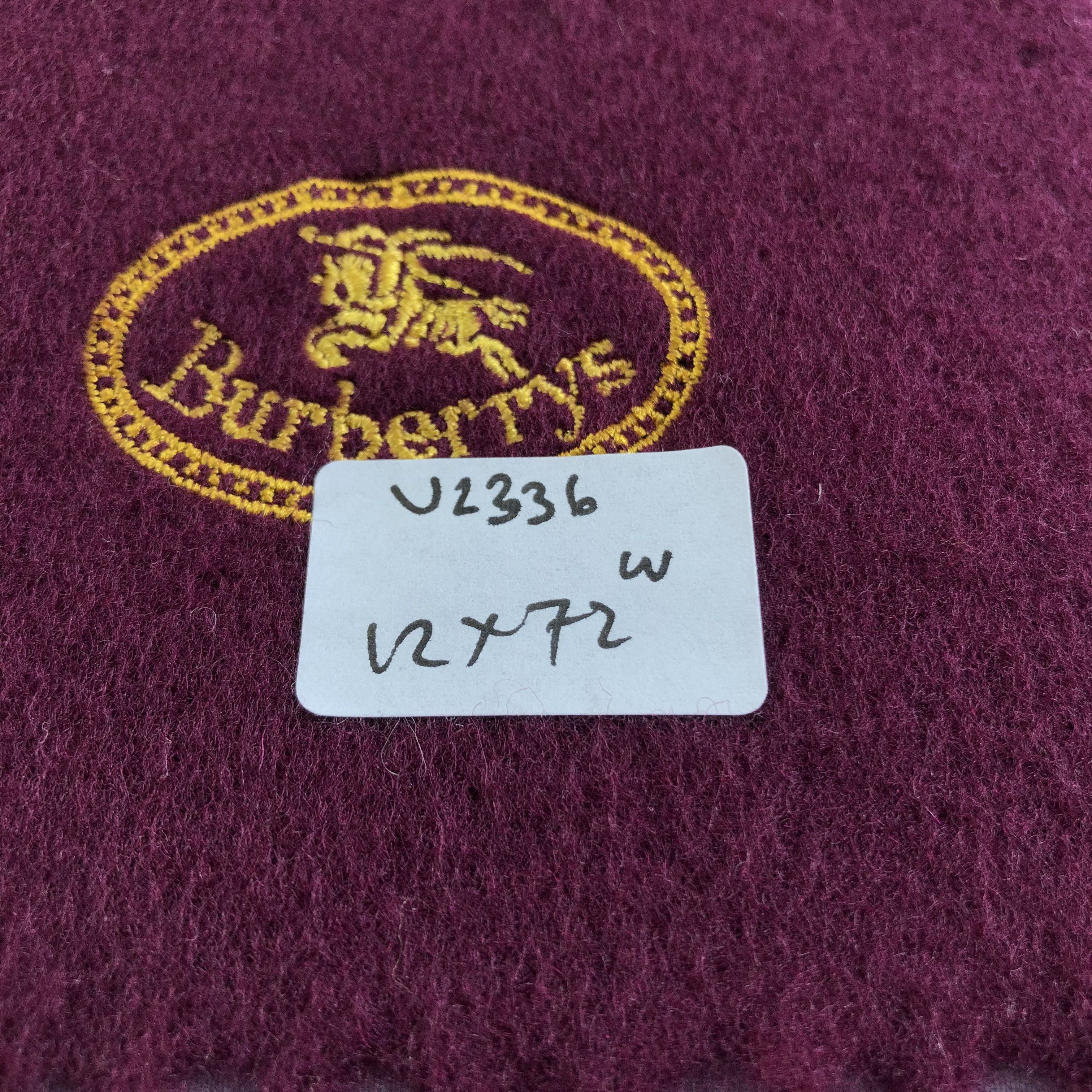 Burberry Burberrys Wool Scarf Muffler Neckwear V2336 Size ONE SIZE - 15 Thumbnail