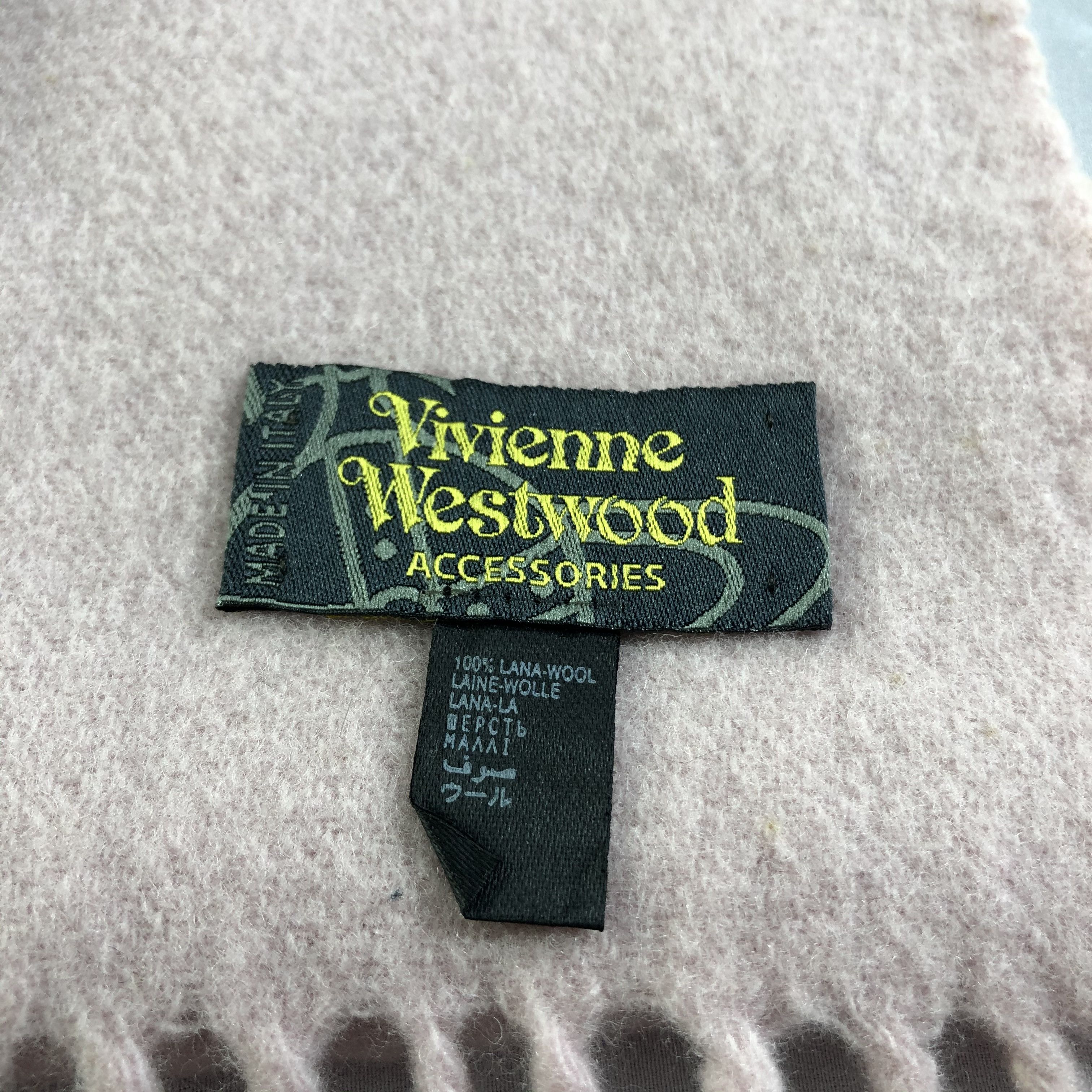 Vivienne Westwood Vivienne Westwood Plain Wool Scarf Muffler Neckwear V2346 Size ONE SIZE - 6 Thumbnail