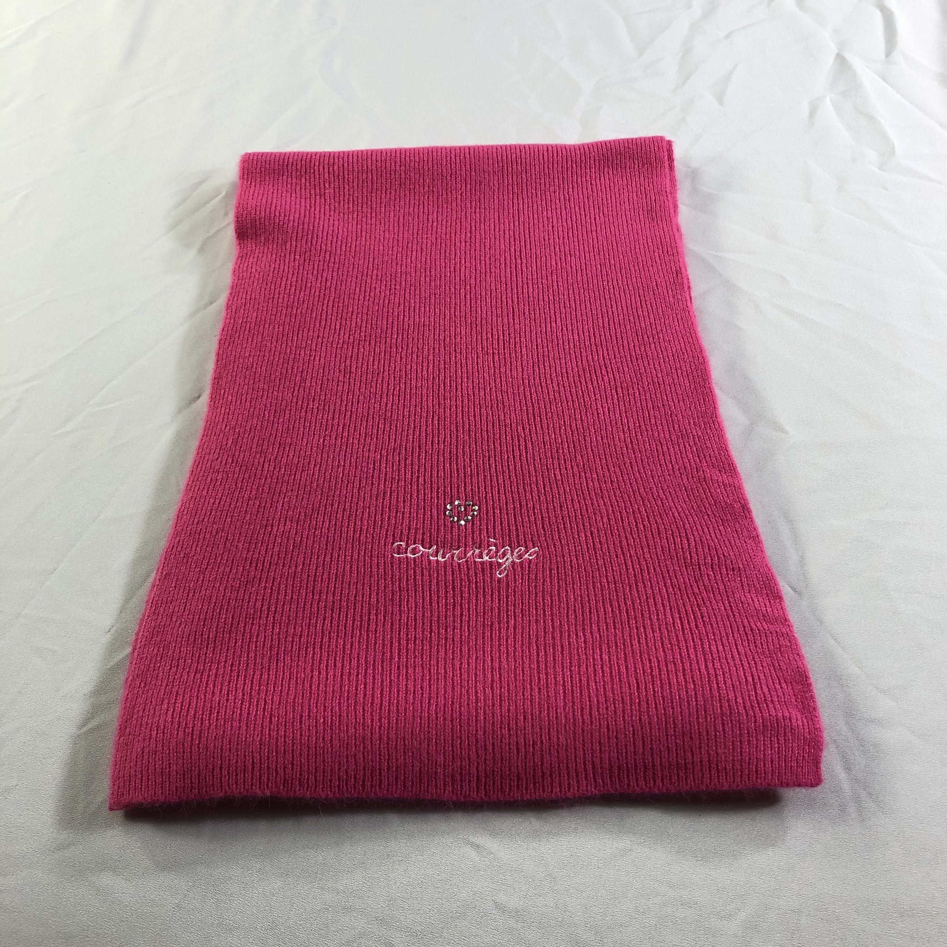 Courreges Courreges Pleated Wool Scarf Muffler Neckwear V2350 Size ONE SIZE - 2 Thumbnail