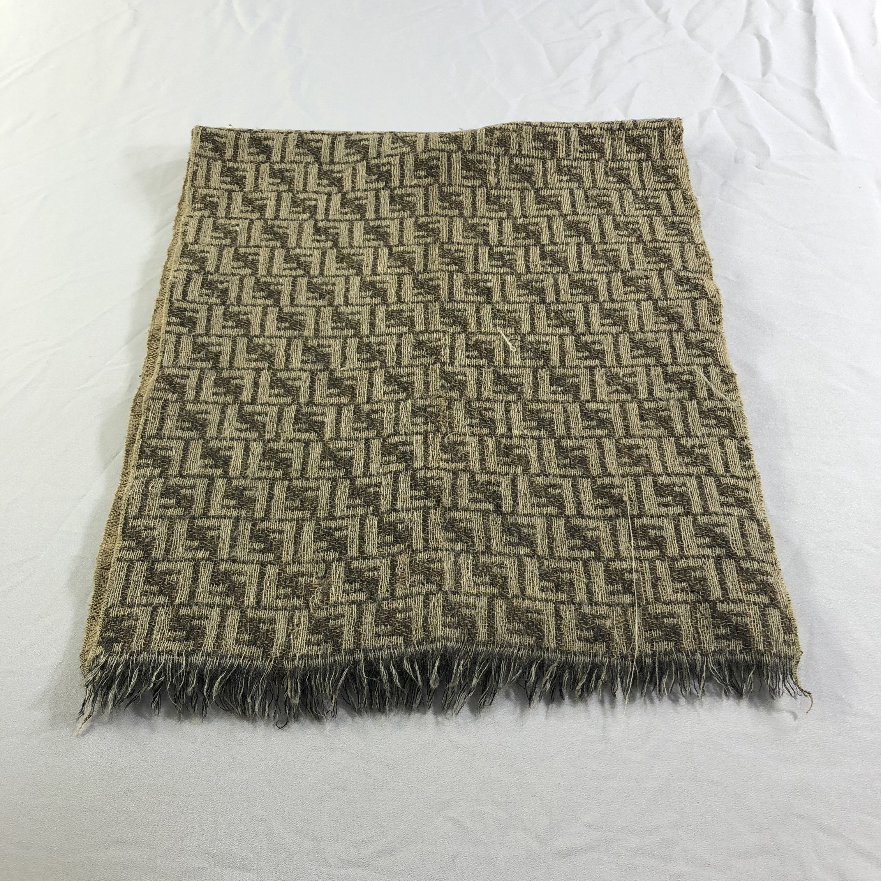 Japanese Brand Vintage Fendi Monogram Wool Scarf Muffler Neckwear V2363 Size ONE SIZE - 2 Thumbnail