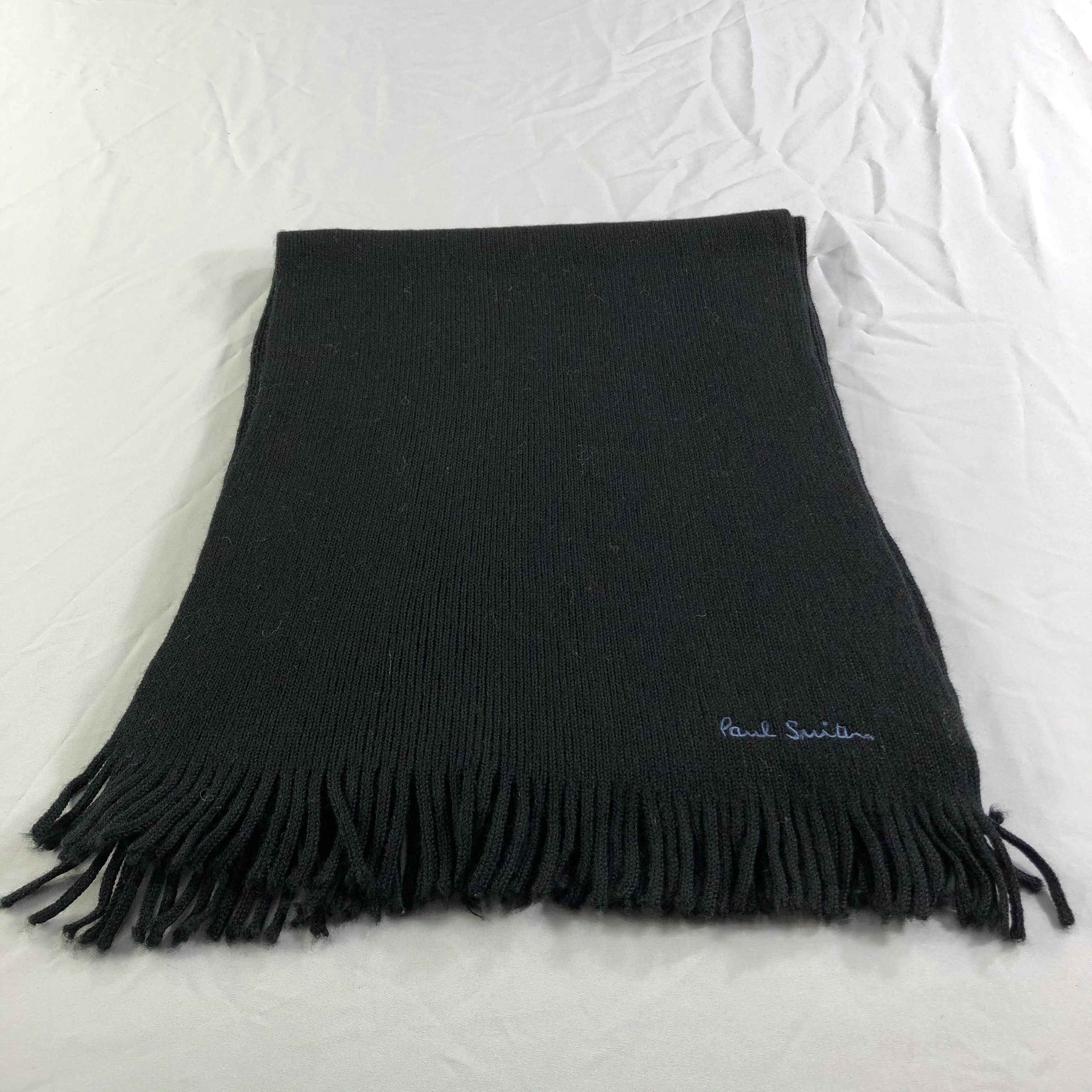 Paul Smith Paul Smith Knit Wool Scarf Muffler Neckwear V2366 Size ONE SIZE - 2 Thumbnail