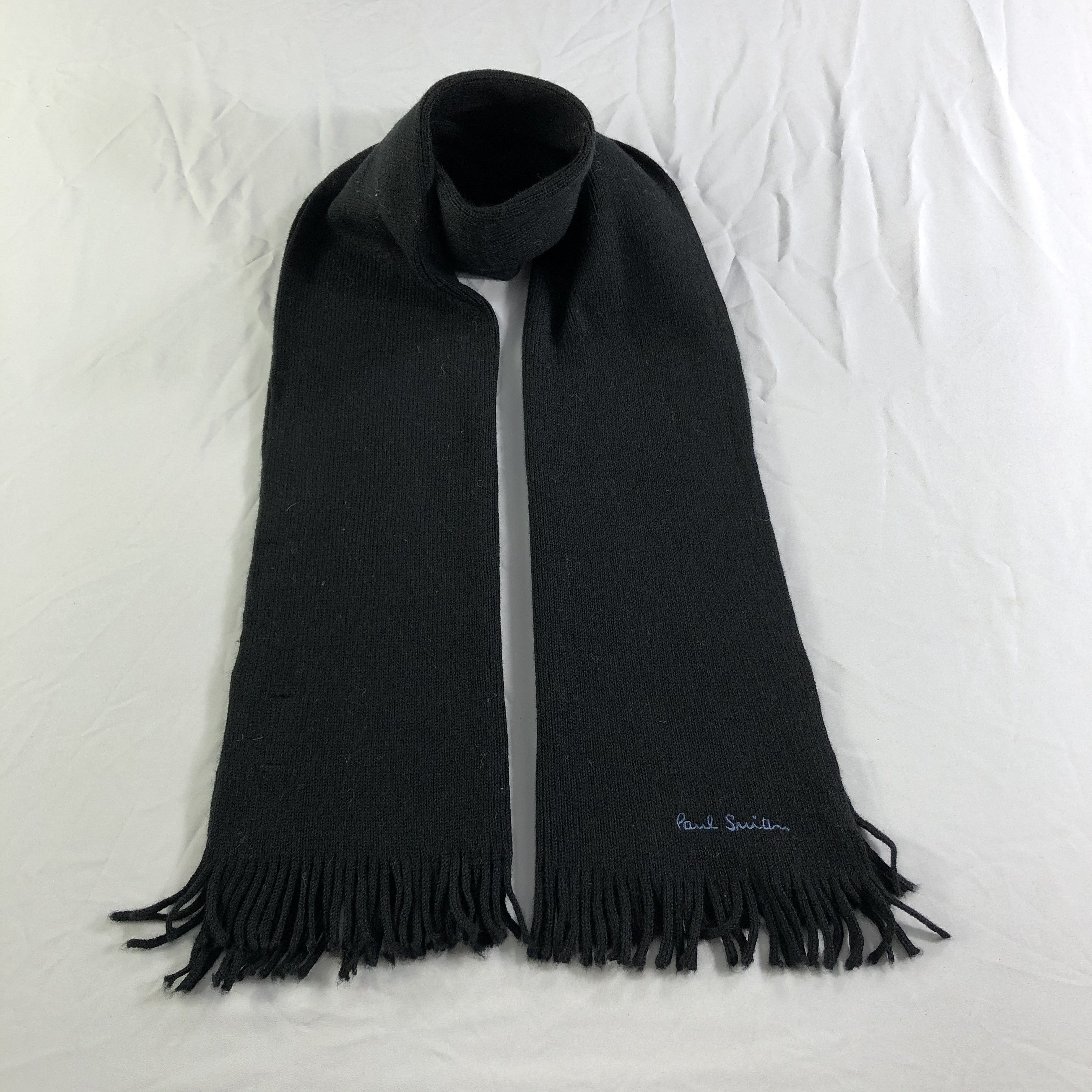 Paul Smith Knit Wool Scarf Muffler Neckwear V2366