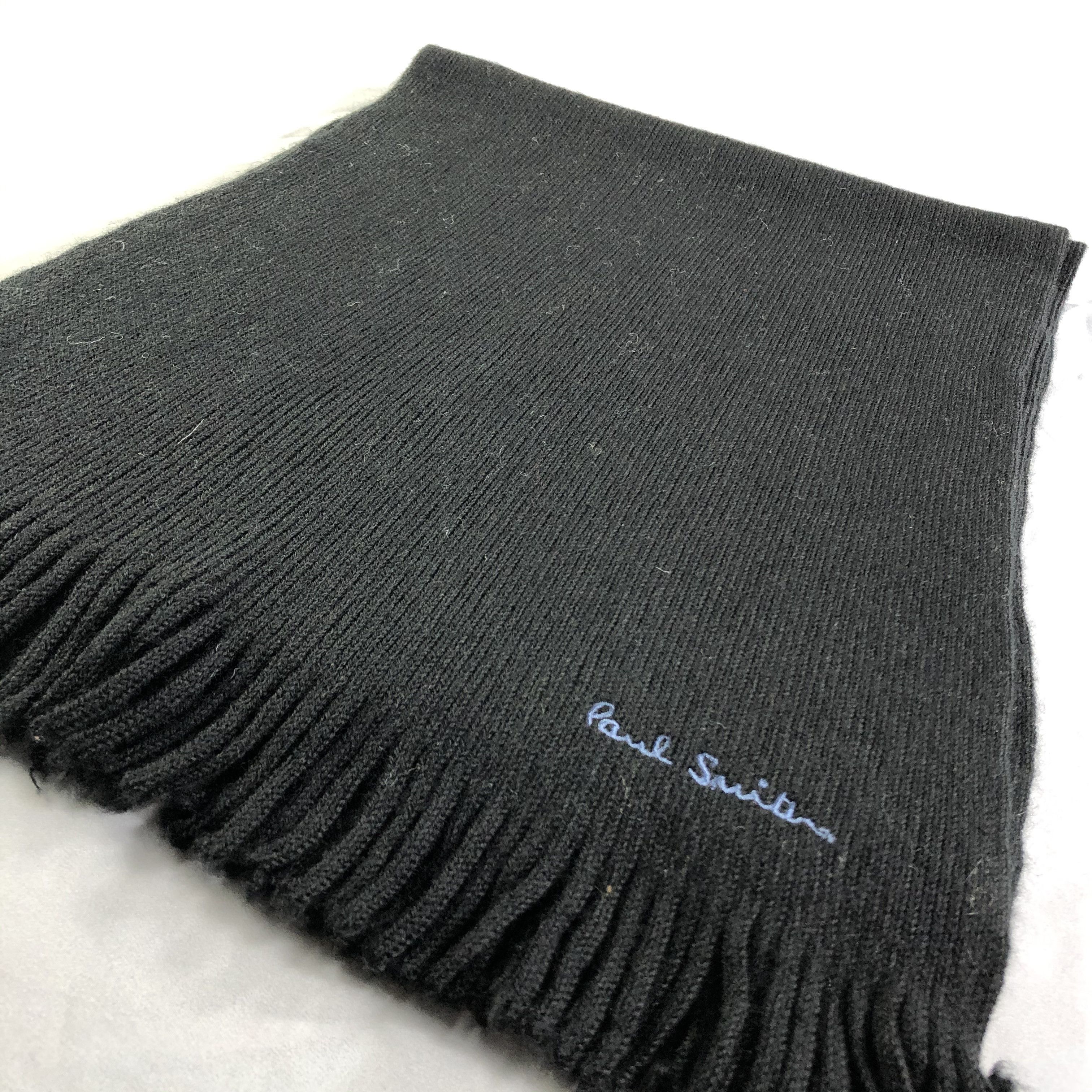 Paul Smith Paul Smith Knit Wool Scarf Muffler Neckwear V2366 Size ONE SIZE - 3 Thumbnail
