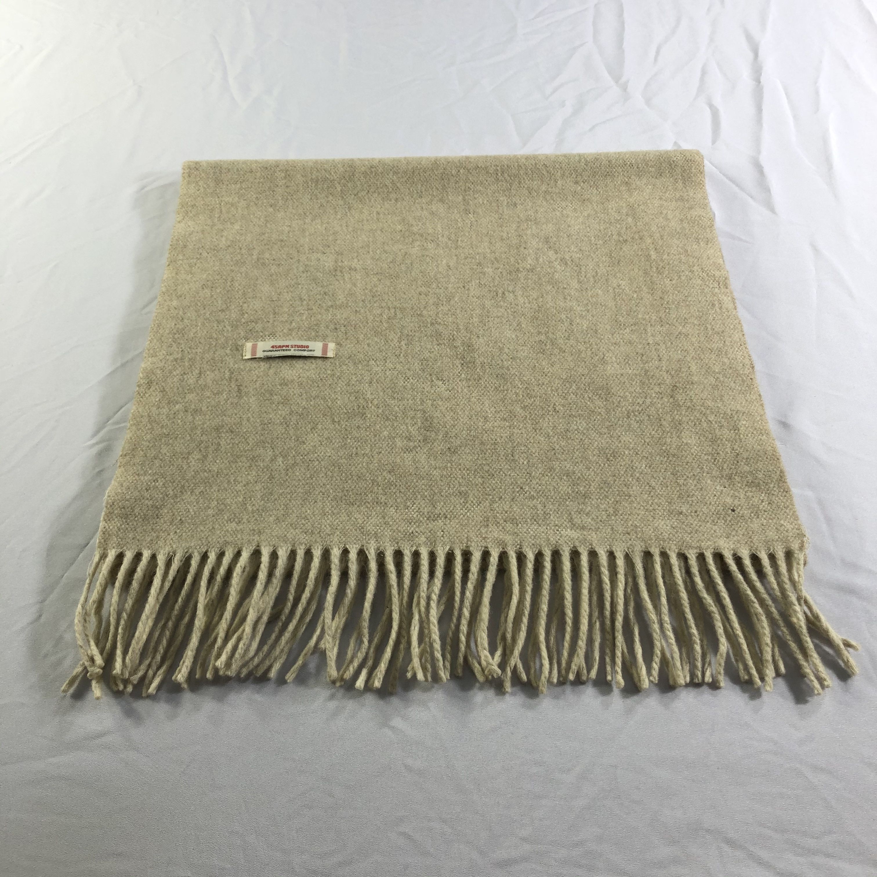 45rpm 45rpm Wool Scarf Muffler Neckwear V2371 Size ONE SIZE - 3 Thumbnail