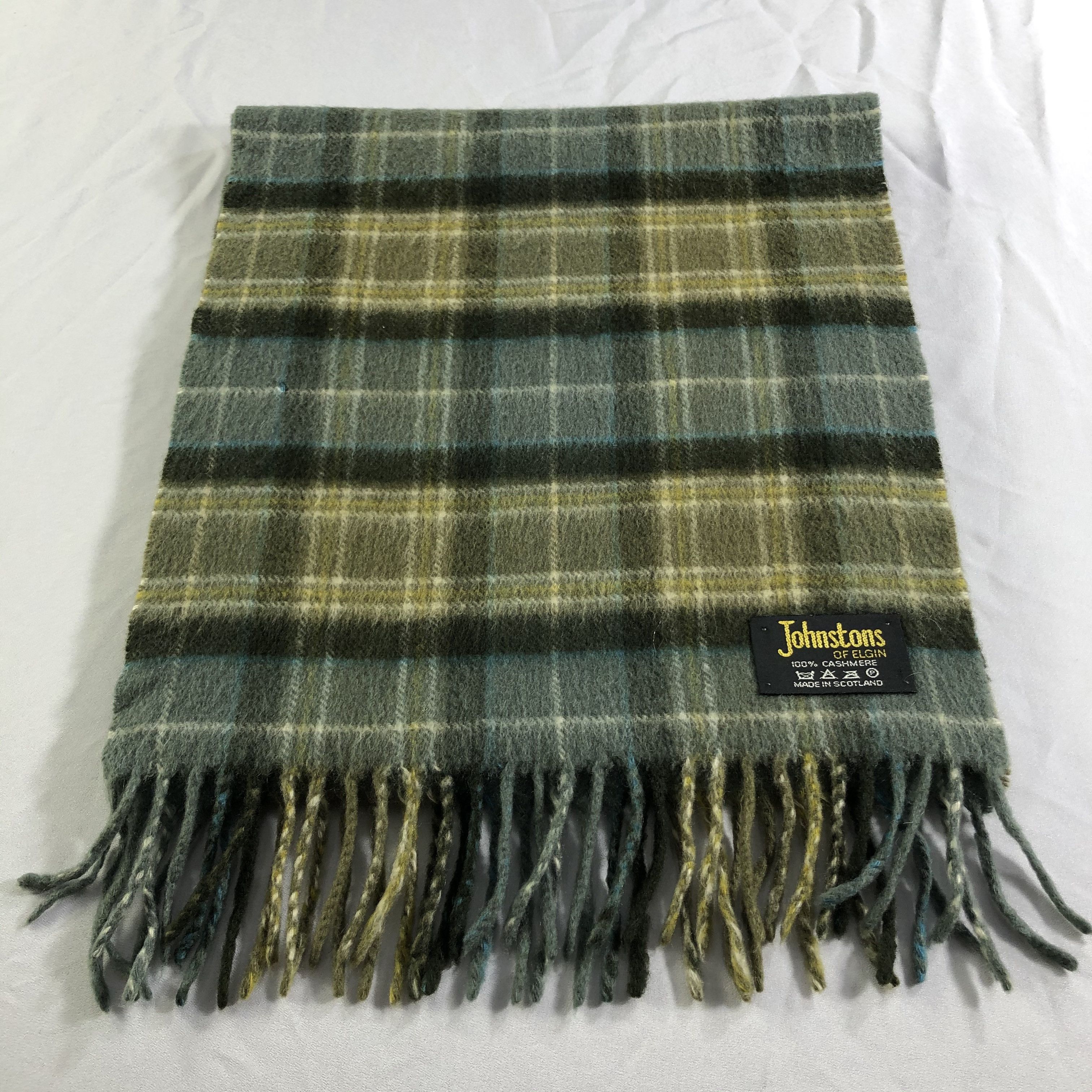 Johnstons Of Elgin Johnstons Of Elgin Cashmere Scarf Muffler Neckwear V2375 Size ONE SIZE - 2 Thumbnail