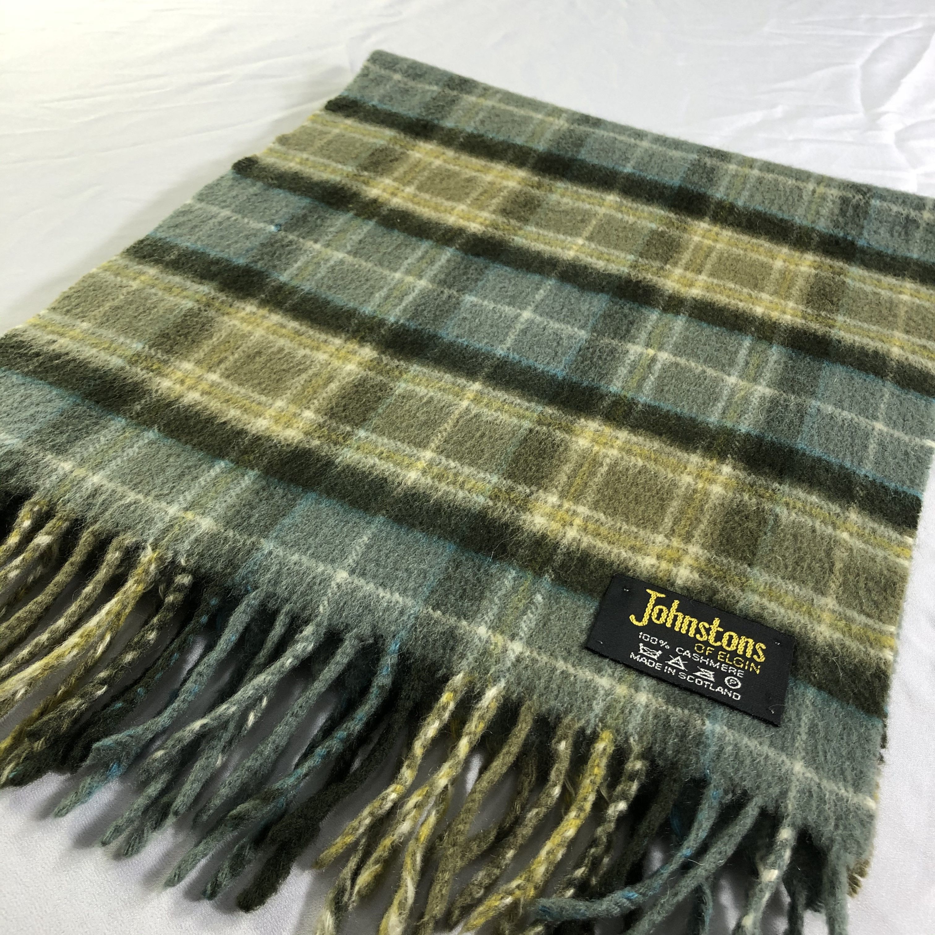 Johnstons Of Elgin Johnstons Of Elgin Cashmere Scarf Muffler Neckwear V2375 Size ONE SIZE - 3 Thumbnail