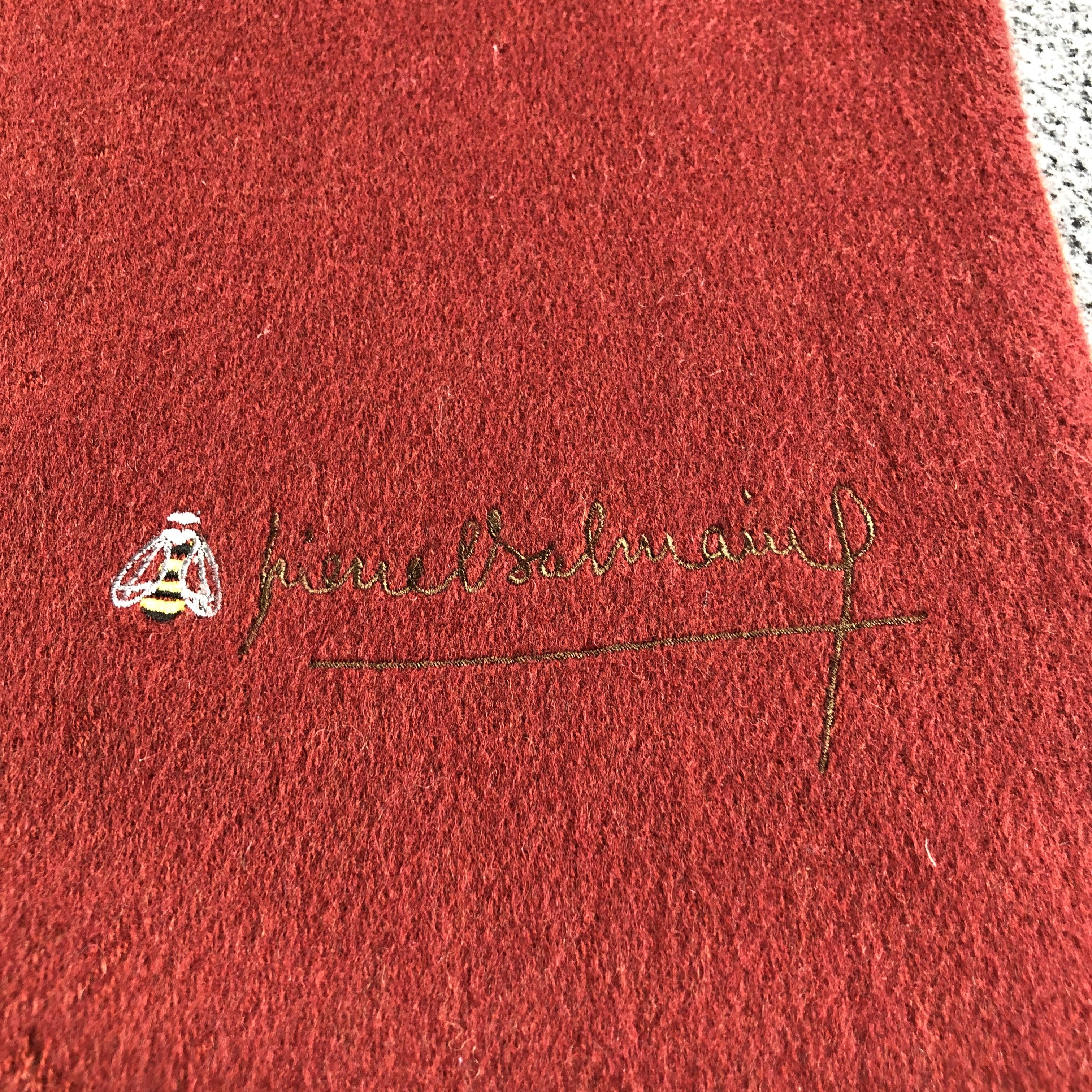 Pierre Balmain Pierre Balmain Plain Wool Scarf Muffler Neckwear V2492 Size ONE SIZE - 4 Thumbnail