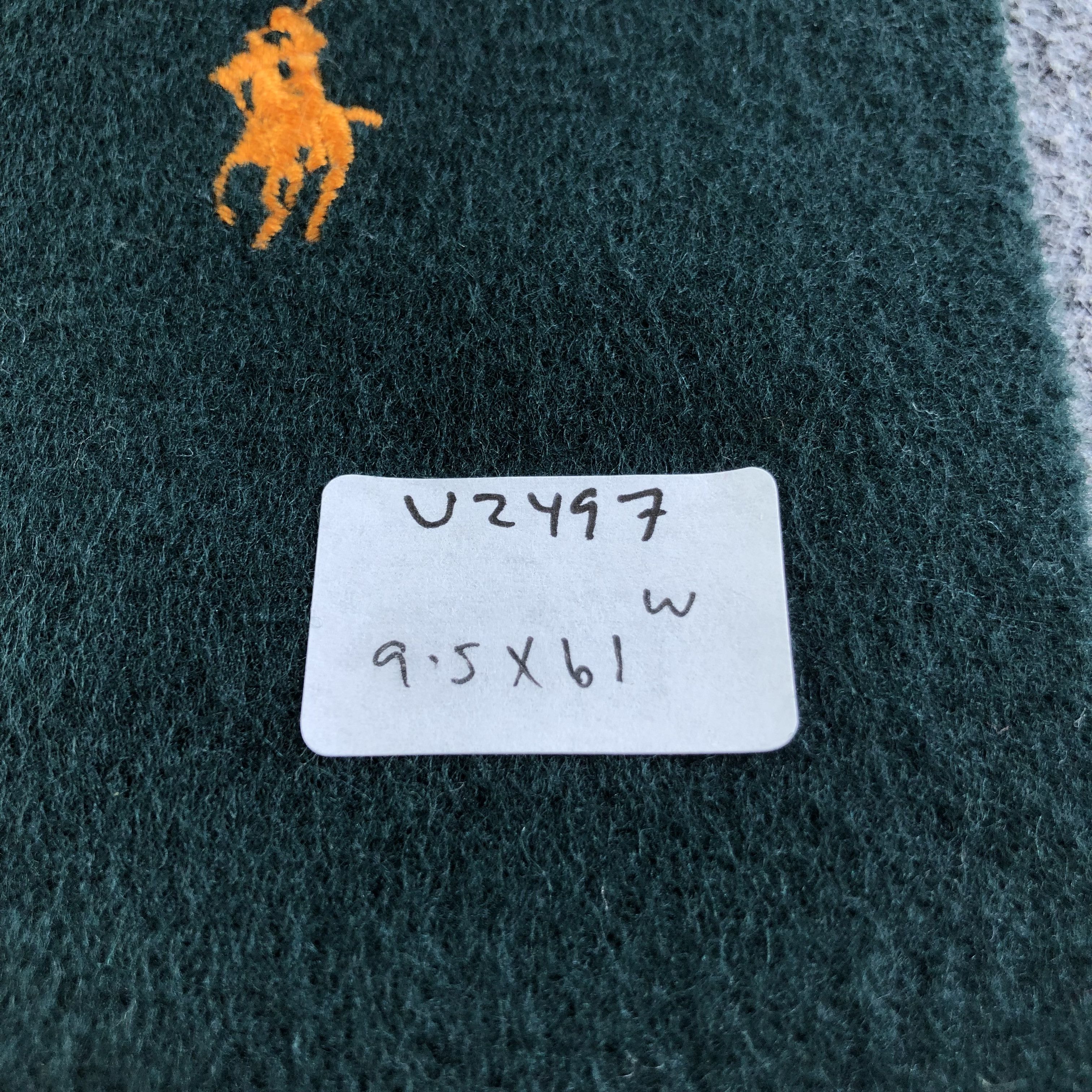 Polo Ralph Lauren Polo Ralph Lauren Logomania Wool Scarf Muffler V2497 Size ONE SIZE - 6 Thumbnail