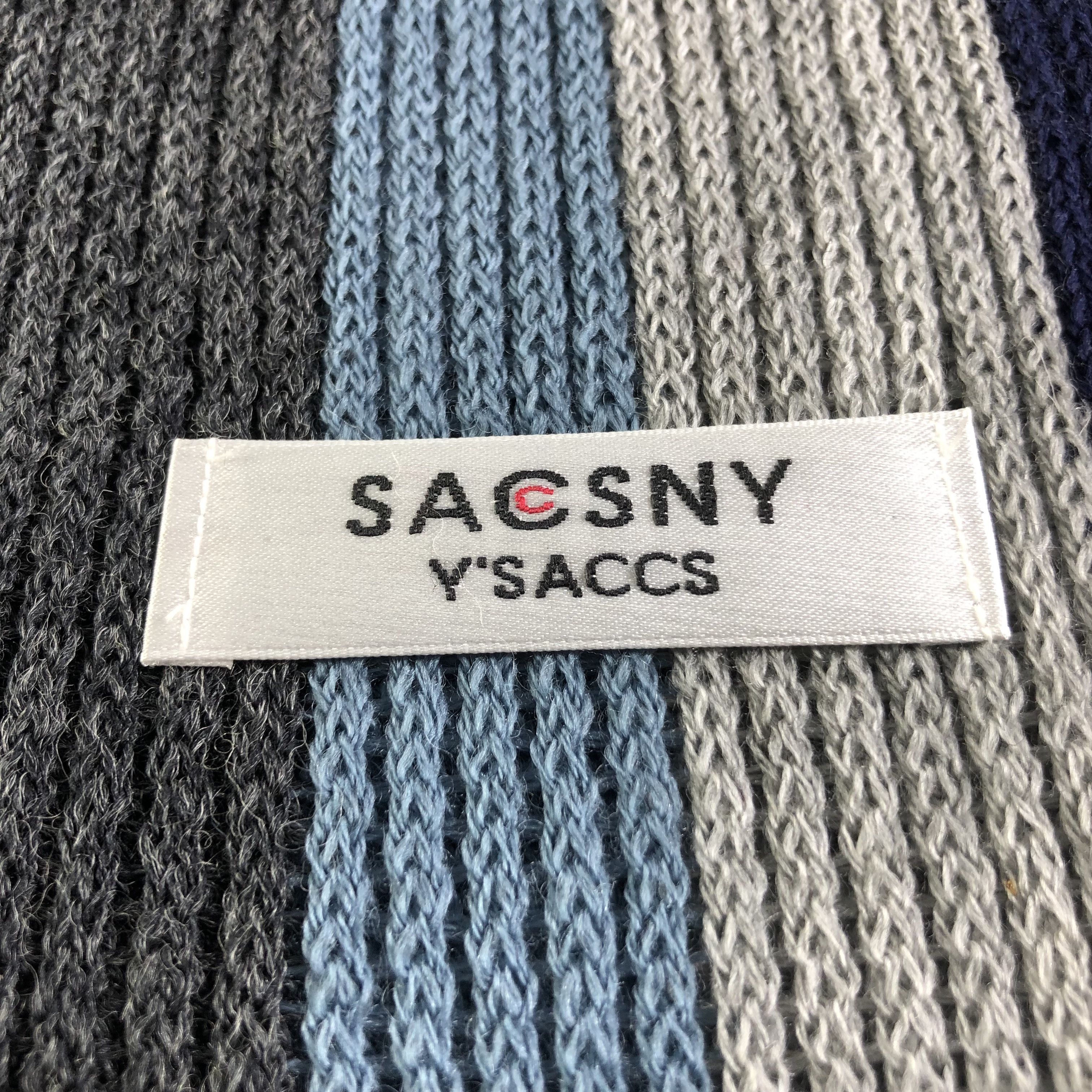 Yohji Yamamoto Yohji Yamamoto Knit Wool Scarf Muffler Neckwear V2503 Size ONE SIZE - 4 Thumbnail
