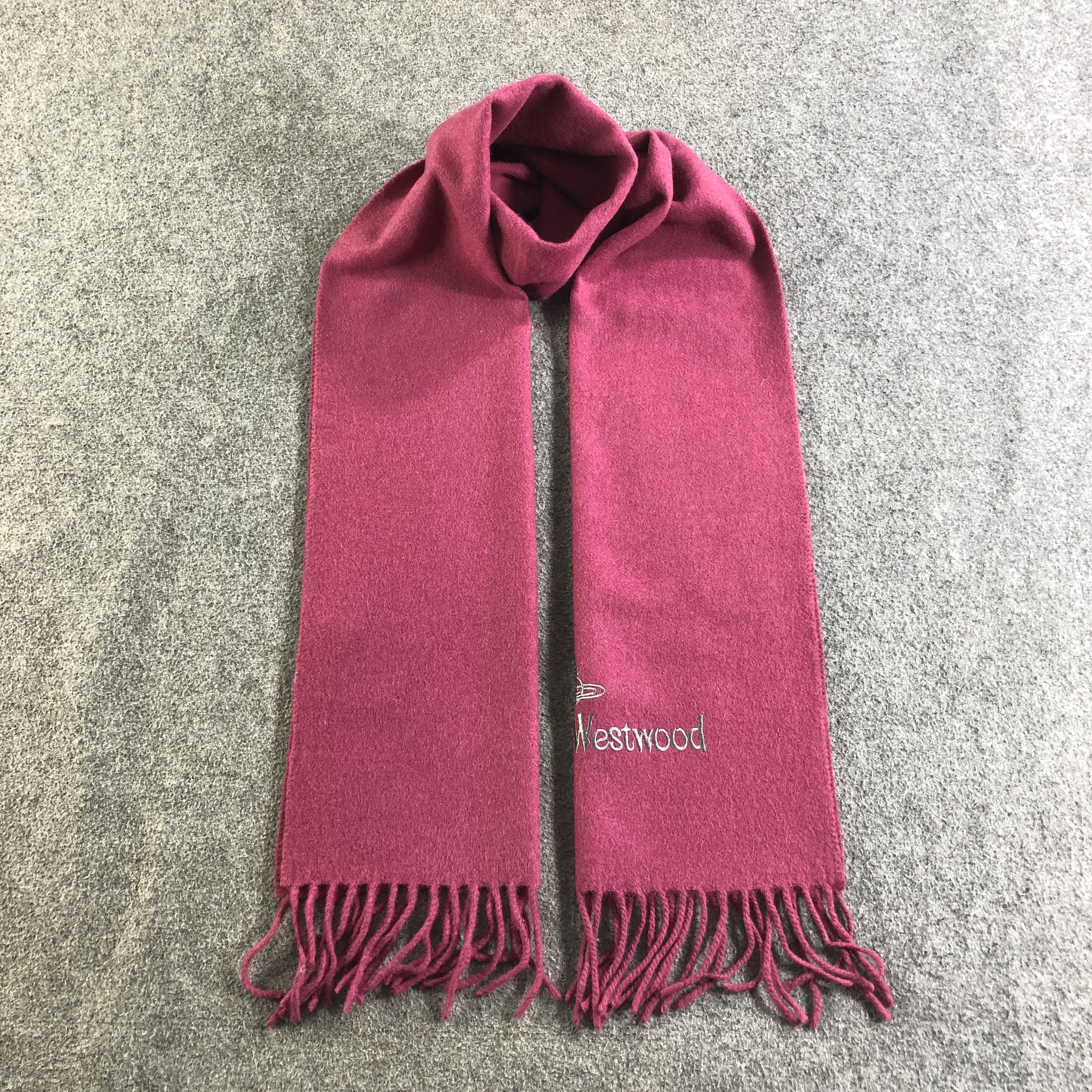 Vivienne Westwood Vivienne Westwood Cashmere/Wool Scarf Muffler Neckwear V2505 Size ONE SIZE - 1 Thumbnail