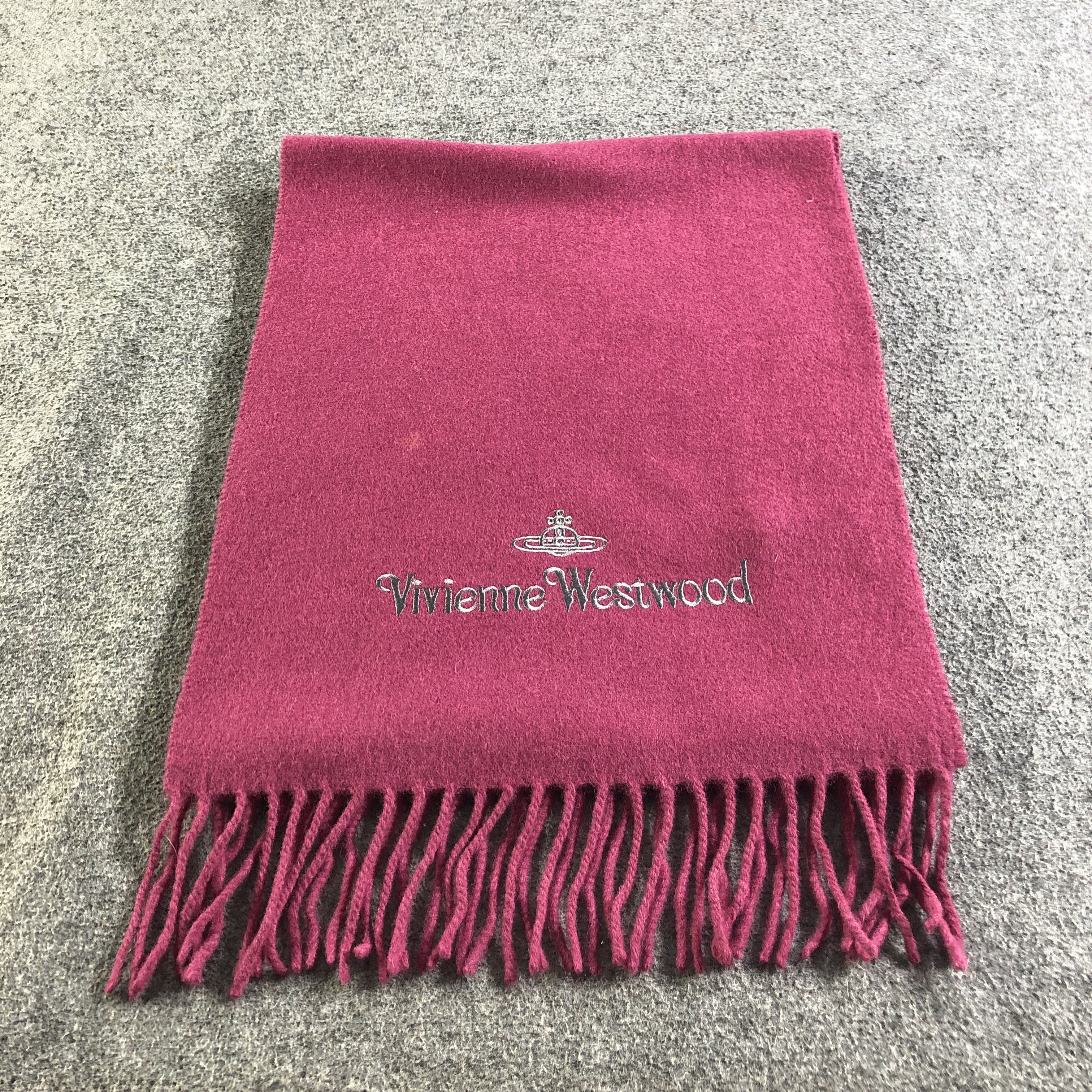 Vivienne Westwood Vivienne Westwood Cashmere/Wool Scarf Muffler Neckwear V2505 Size ONE SIZE - 2 Thumbnail