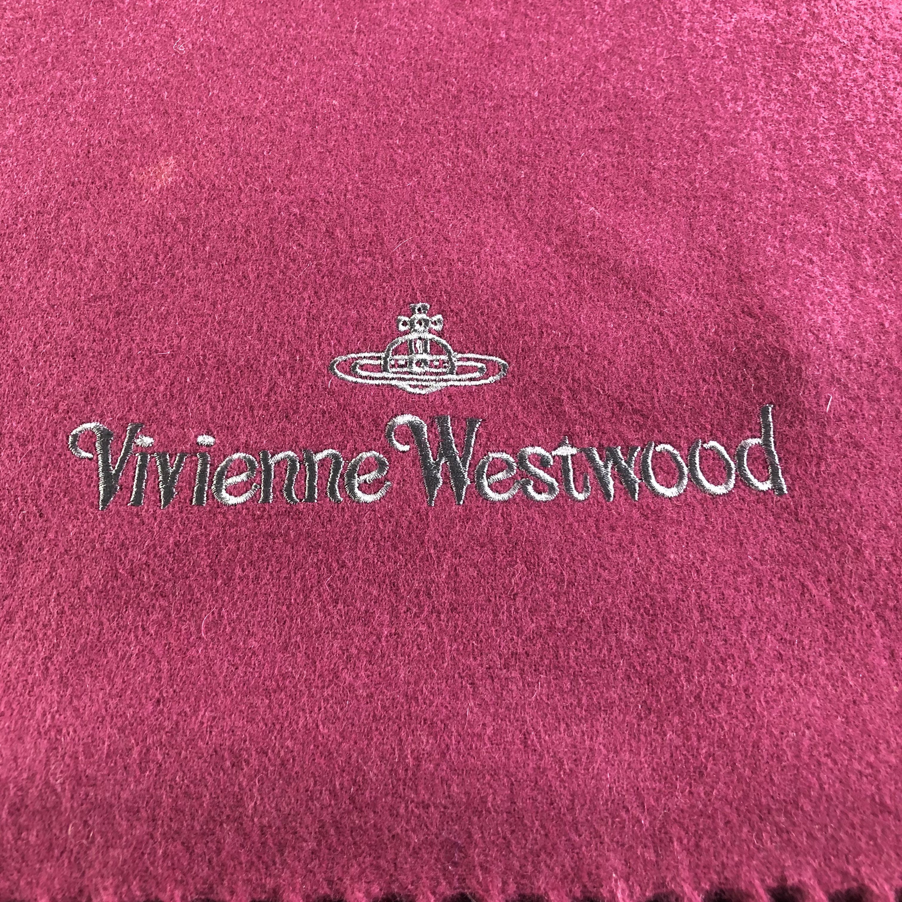 Vivienne Westwood Vivienne Westwood Cashmere/Wool Scarf Muffler Neckwear V2505 Size ONE SIZE - 4 Thumbnail