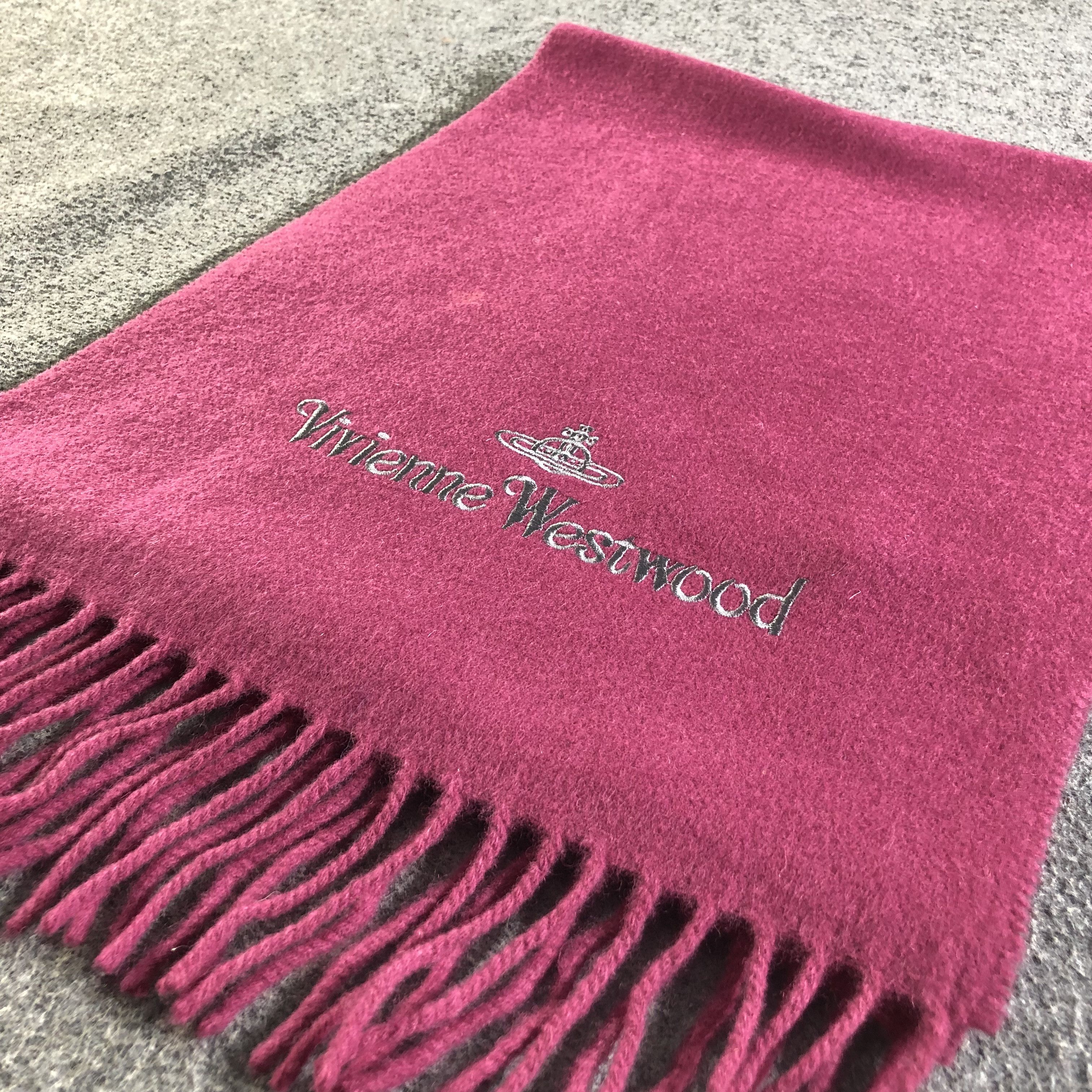 Vivienne Westwood Vivienne Westwood Cashmere/Wool Scarf Muffler Neckwear V2505 Size ONE SIZE - 3 Thumbnail