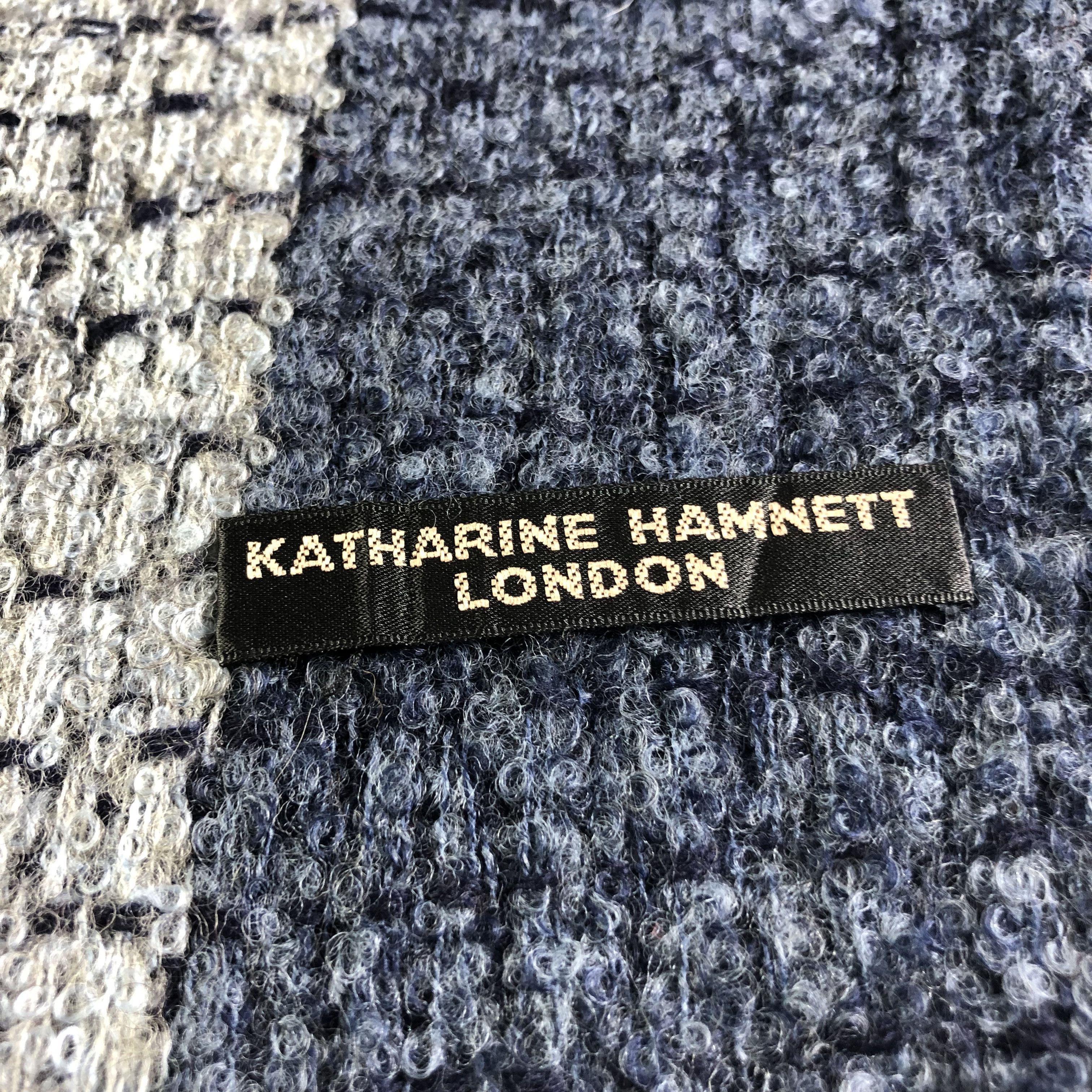 Katharine Hamnett London Katharine Hamnett London Wool Scarf Muffler Neckwear V2506 Size ONE SIZE - 4 Thumbnail