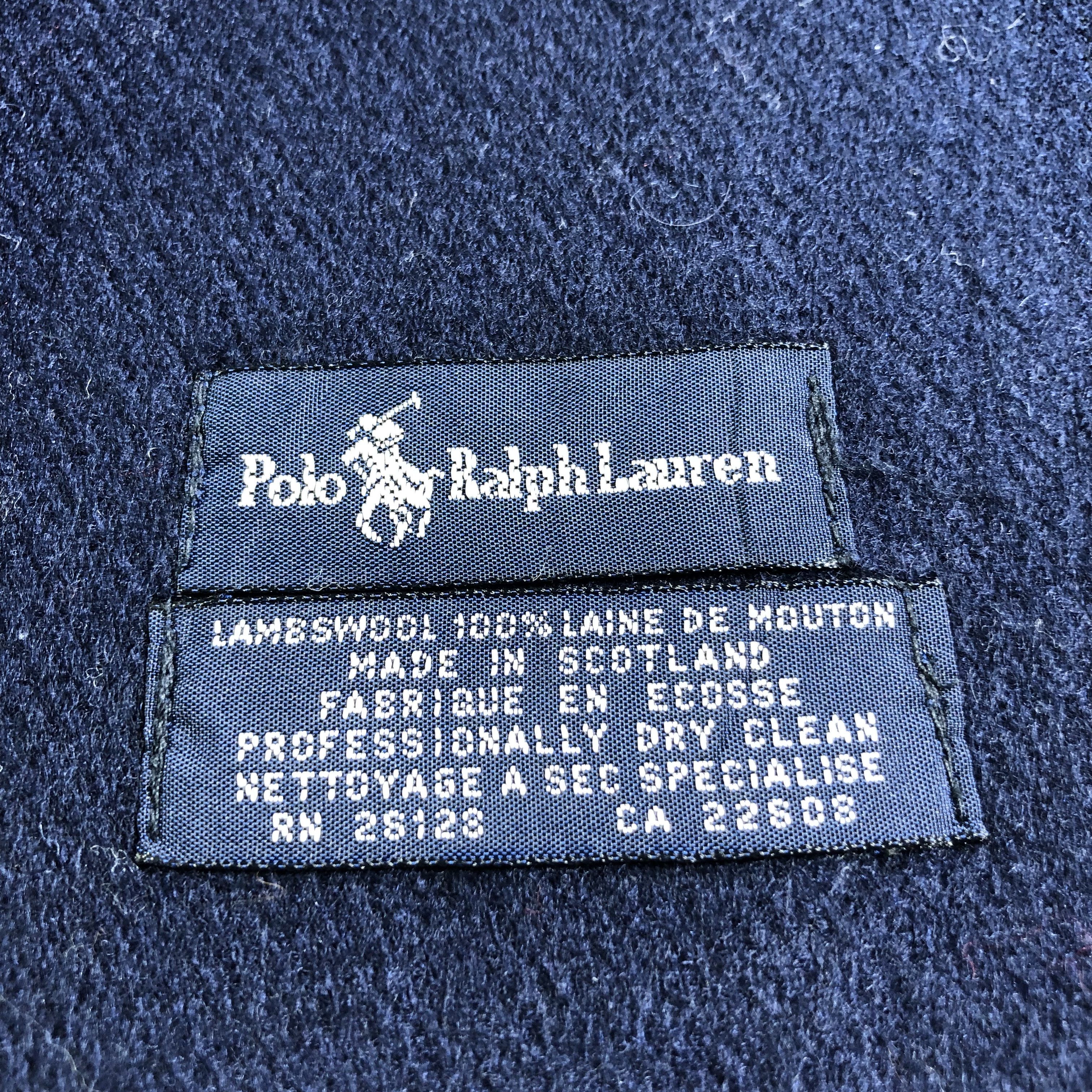 Polo Ralph Lauren Polo Ralph Lauren Wool Scarf Muffler Neckwear V2514 Size ONE SIZE - 5 Thumbnail