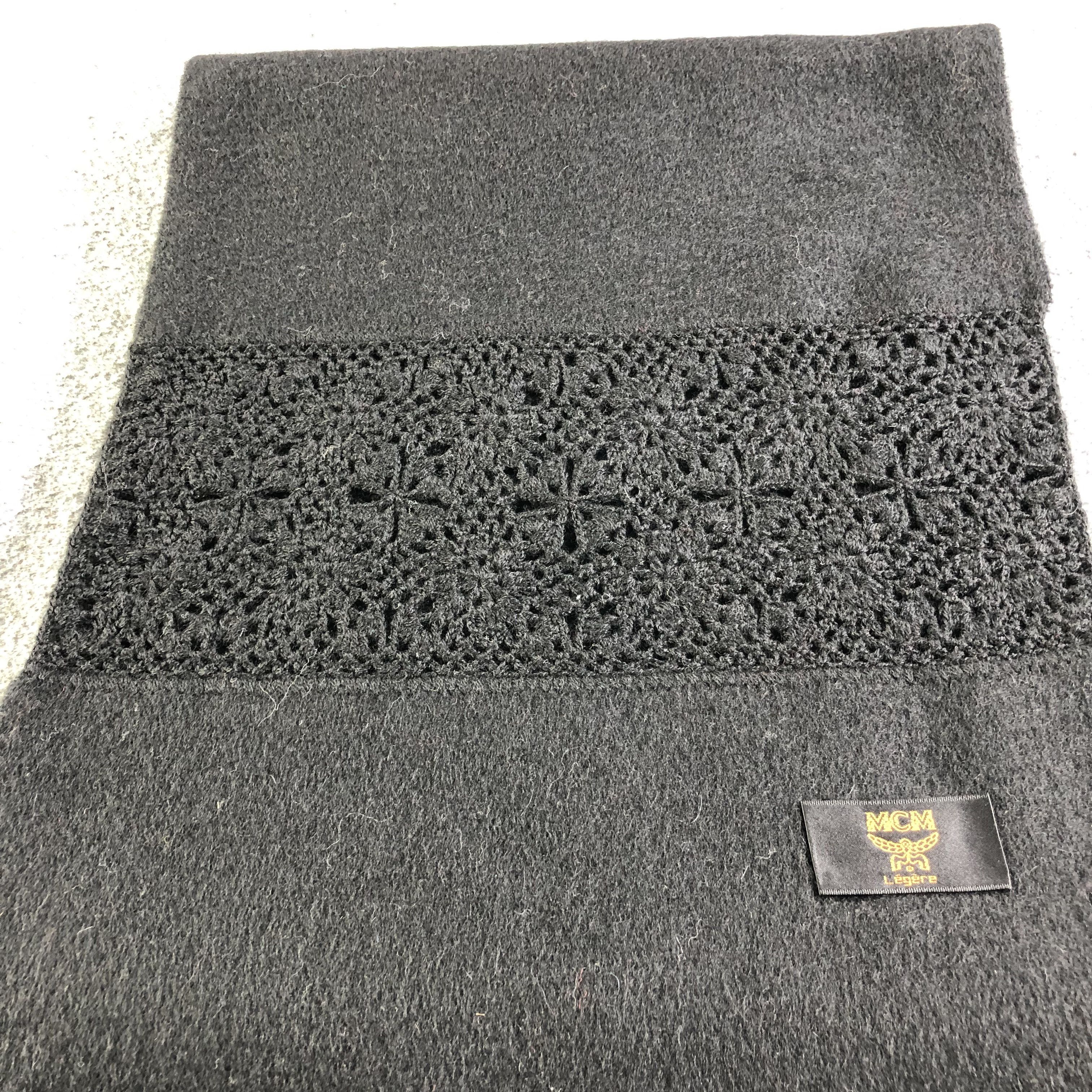 MCM MCM Cashmere Scarf Muffler Neckwear V2518 Size ONE SIZE - 5 Thumbnail