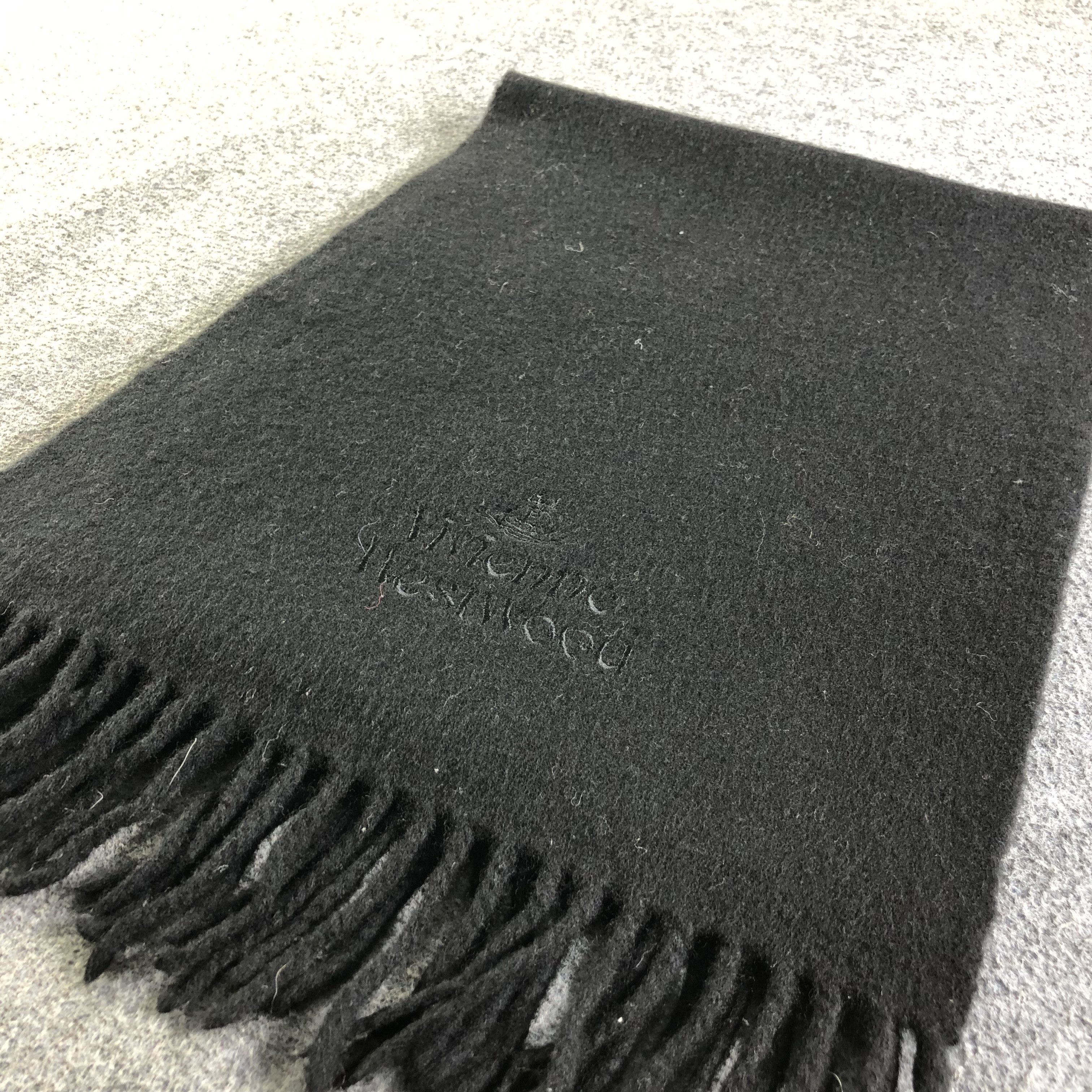 Vivienne Westwood Vivienne Westwood Wool Scarf Muffler Neckwear V2521 Size ONE SIZE - 3 Thumbnail