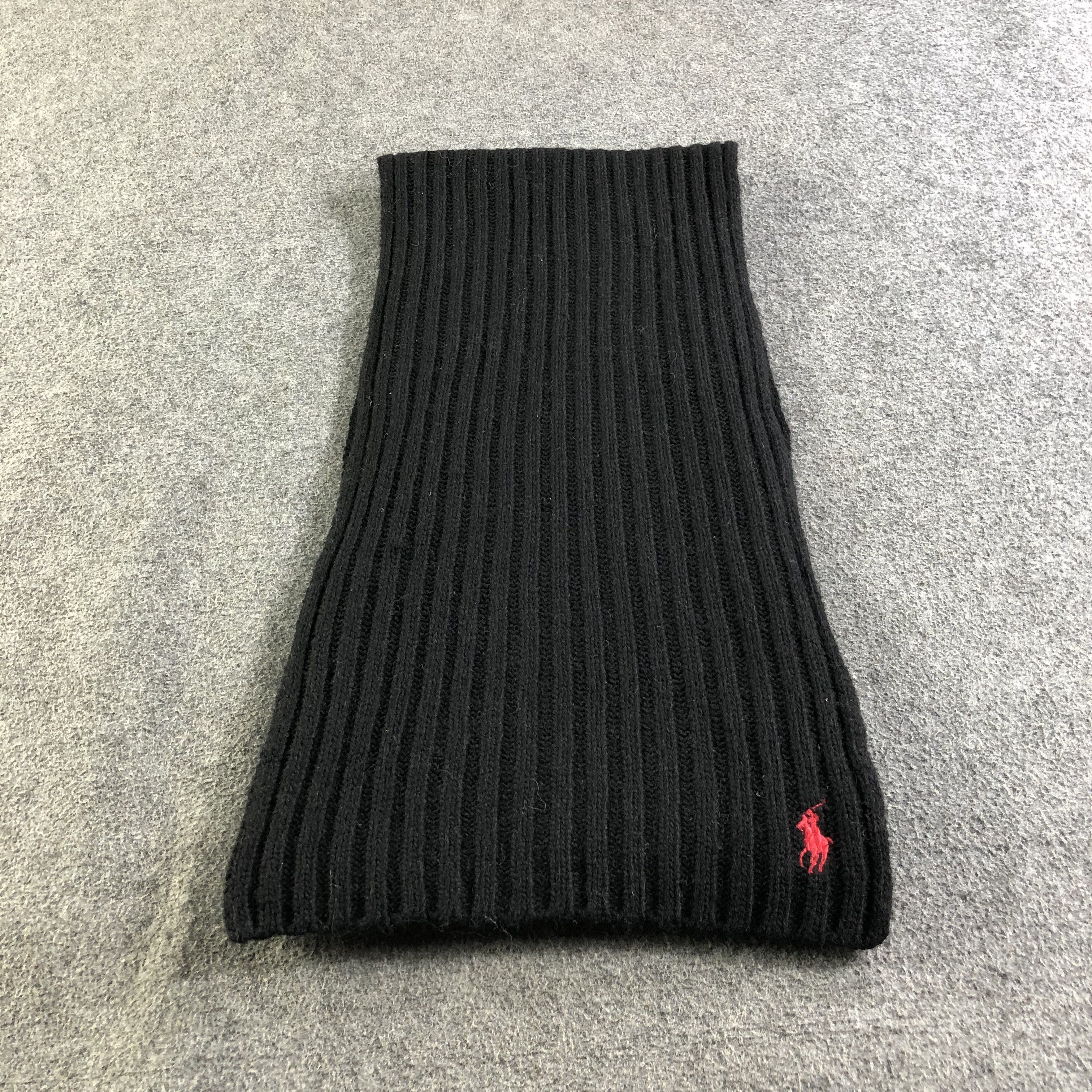 Polo Ralph Lauren Polo Ralph Lauren Pleated Wool Scarf Muffler Neckwear V2535 Size ONE SIZE - 2 Thumbnail