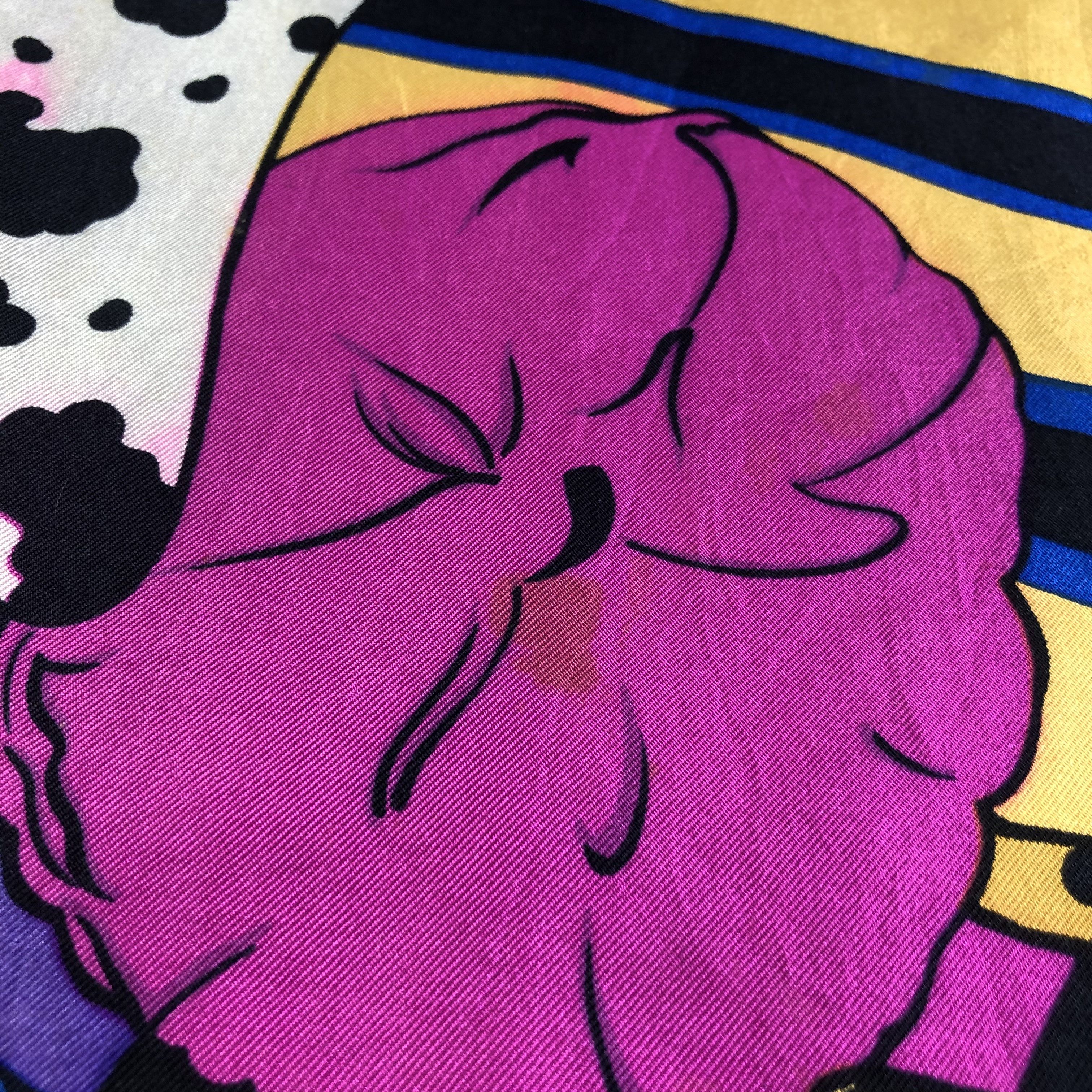 Moschino Moschino Silk/Wool Scarf Muffler Neckwear V2543 Size ONE SIZE - 15 Thumbnail