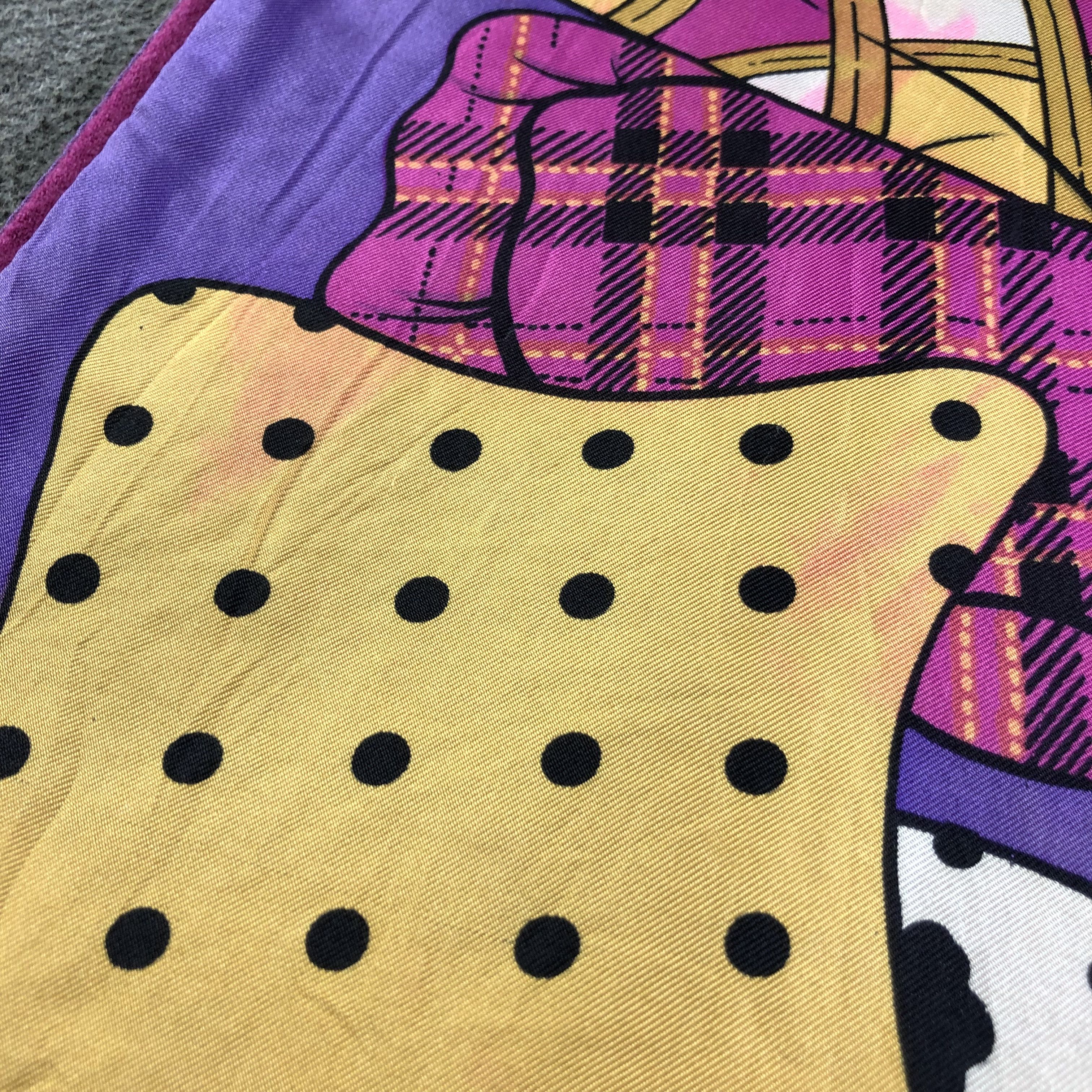 Moschino Moschino Silk/Wool Scarf Muffler Neckwear V2543 Size ONE SIZE - 12 Thumbnail