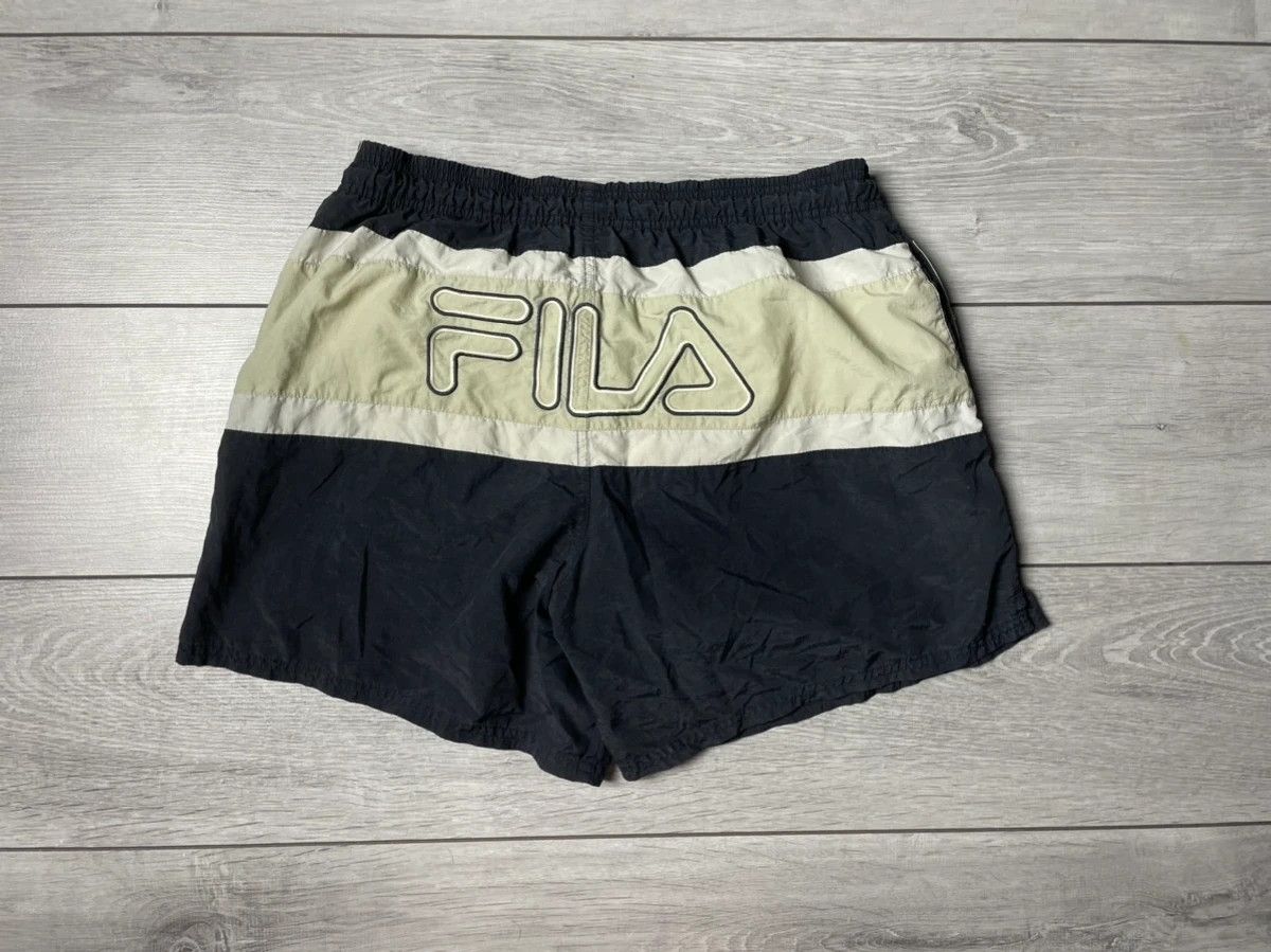 Fila Fila shorts swimmer back logo size Medium Size US 32 / EU 48 - 1 Thumbnail