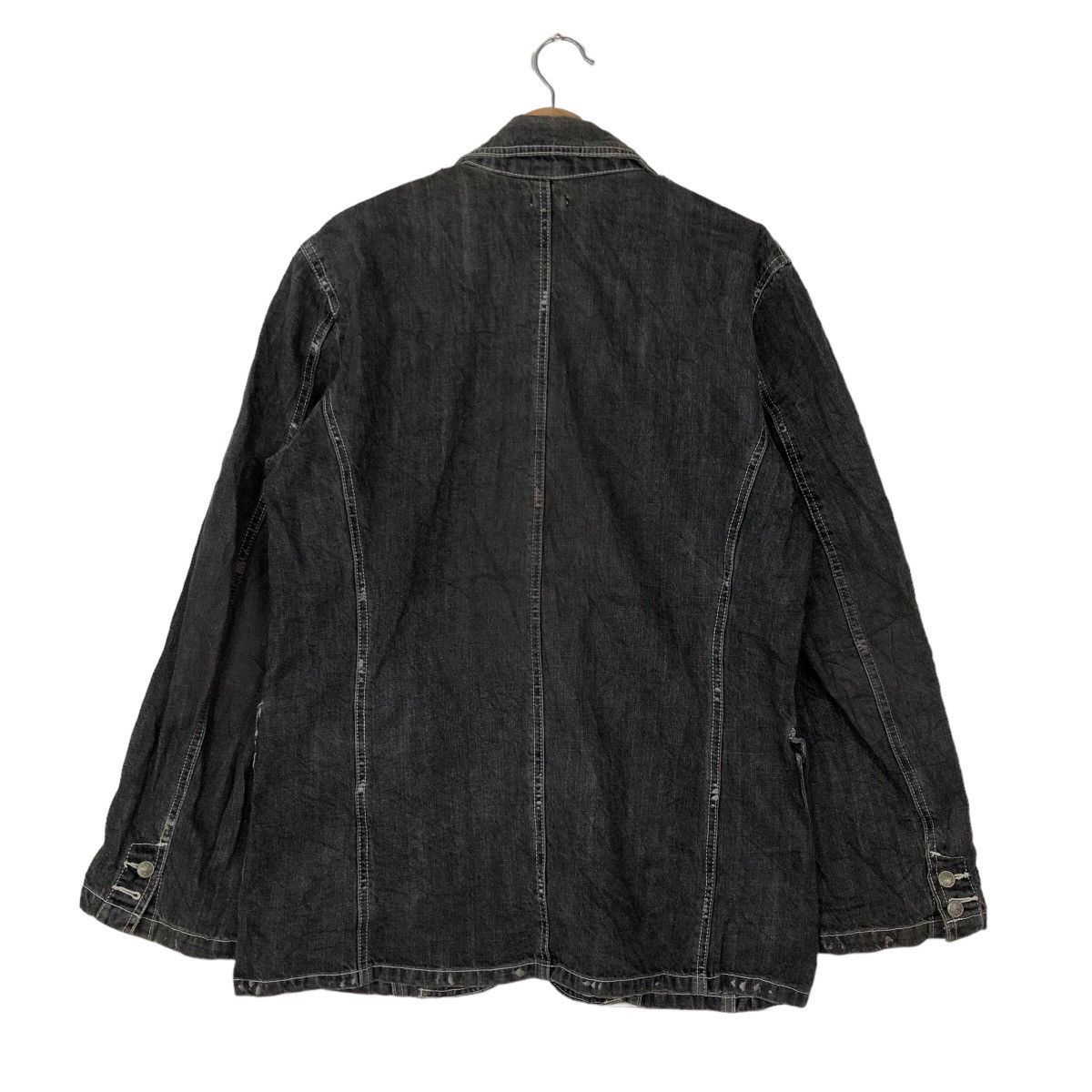 Japanese Brand 🔥RARE PUNK DESIGN BIG LOGO WORK CHORE JACKET JAPAN Size US M / EU 48-50 / 2 - 7 Thumbnail