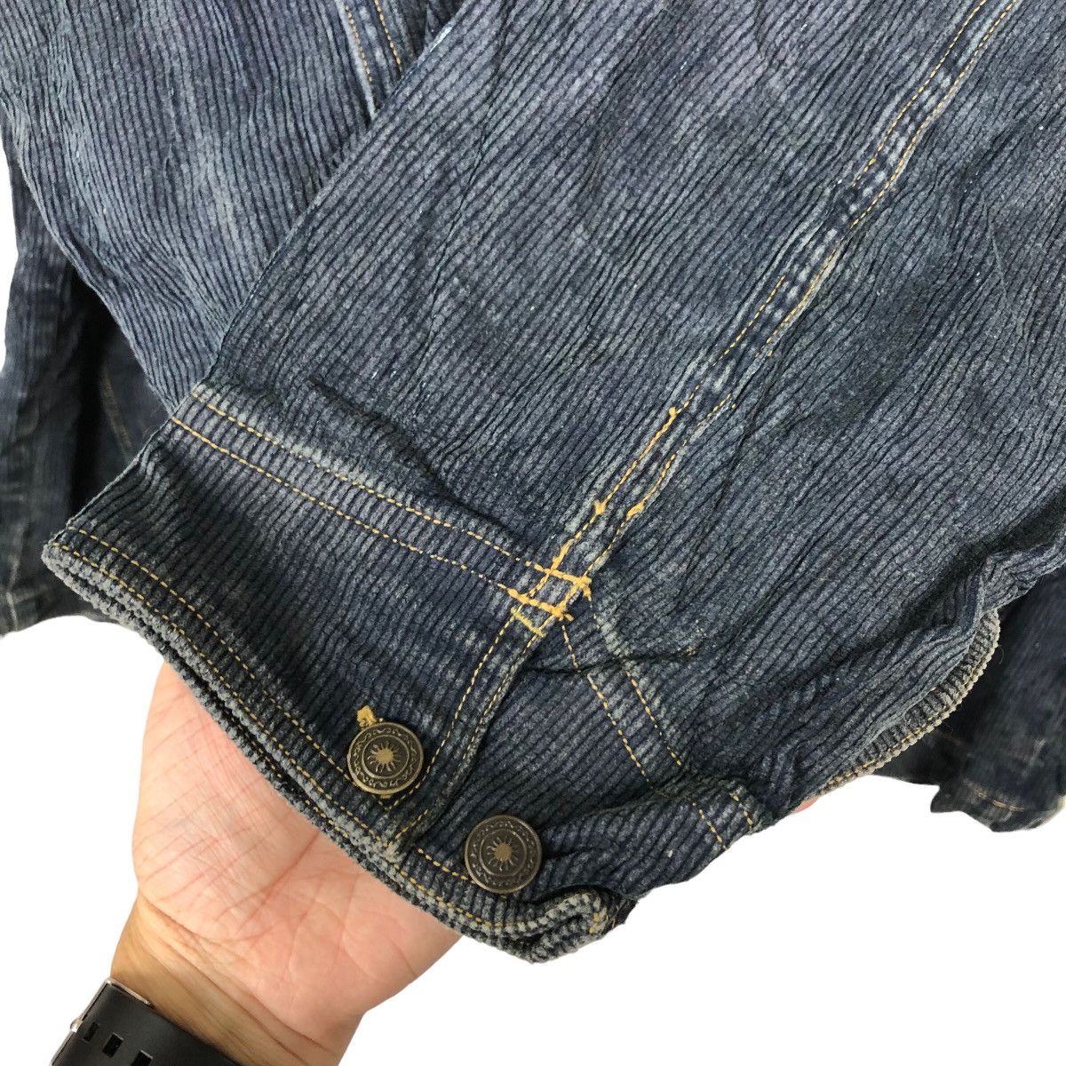 Issey Miyake 🔥90’s RARE CORDUROY CHORE JACKET SPORTING GEAR THIS MAN Size US M / EU 48-50 / 2 - 11 Thumbnail