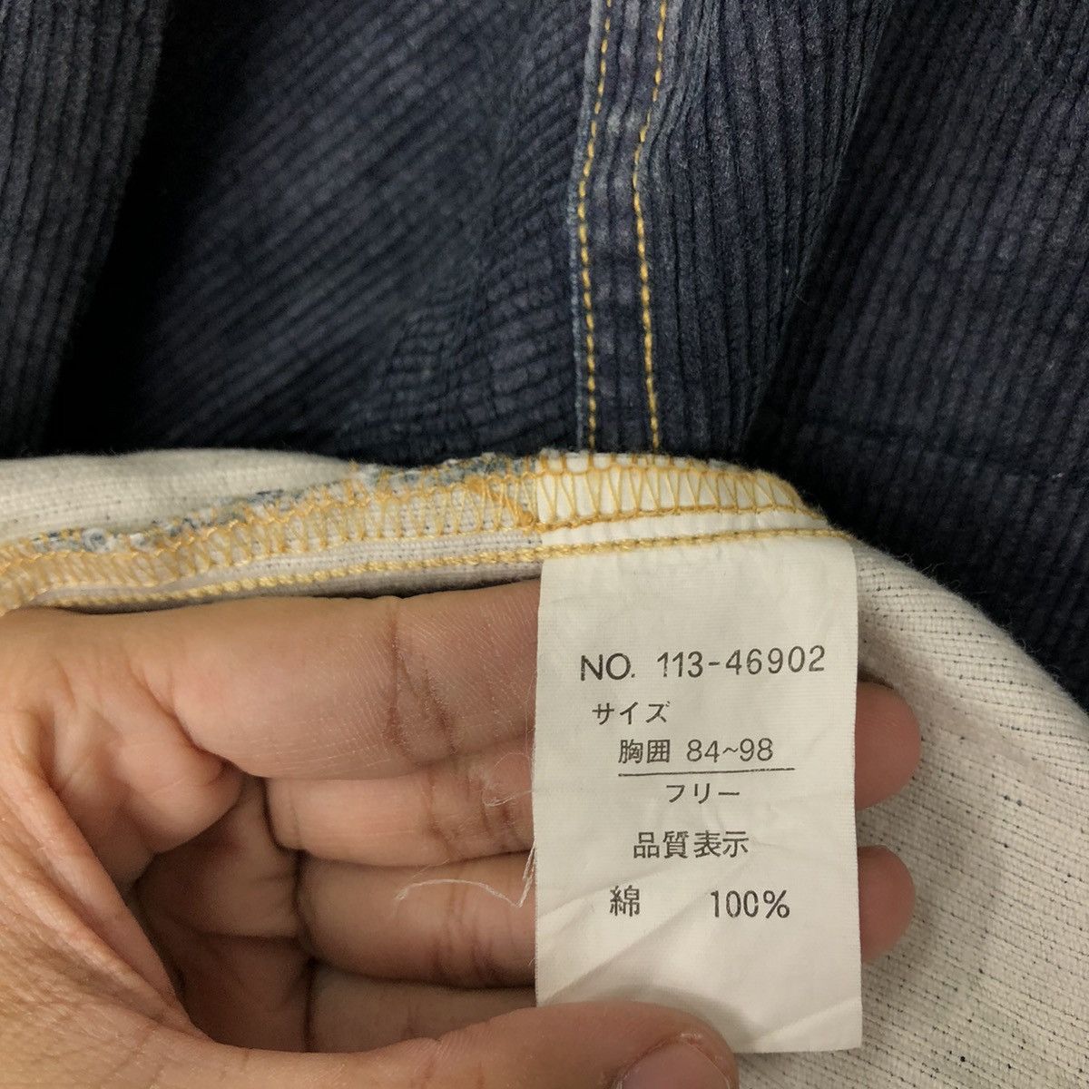 Issey Miyake 🔥90’s RARE CORDUROY CHORE JACKET SPORTING GEAR THIS MAN Size US M / EU 48-50 / 2 - 13 Thumbnail
