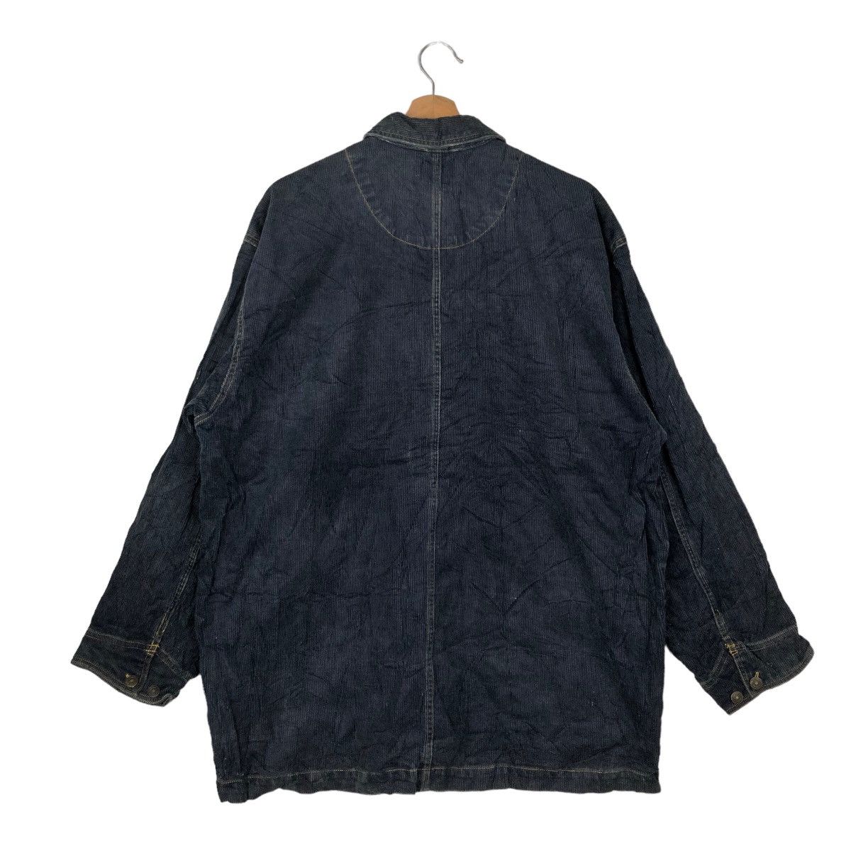 Issey Miyake 🔥90’s RARE CORDUROY CHORE JACKET SPORTING GEAR THIS MAN Size US M / EU 48-50 / 2 - 7 Thumbnail