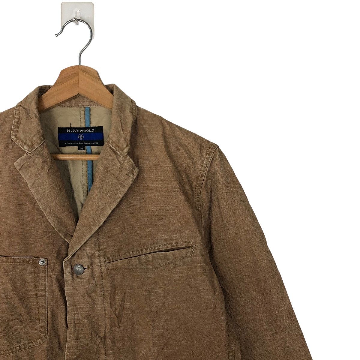 R.Newbold 🔥90’s RARE CHORE JACKET R.NEWBOLD JAPAN TOYO ENTERPRISE Size US M / EU 48-50 / 2 - 5 Thumbnail