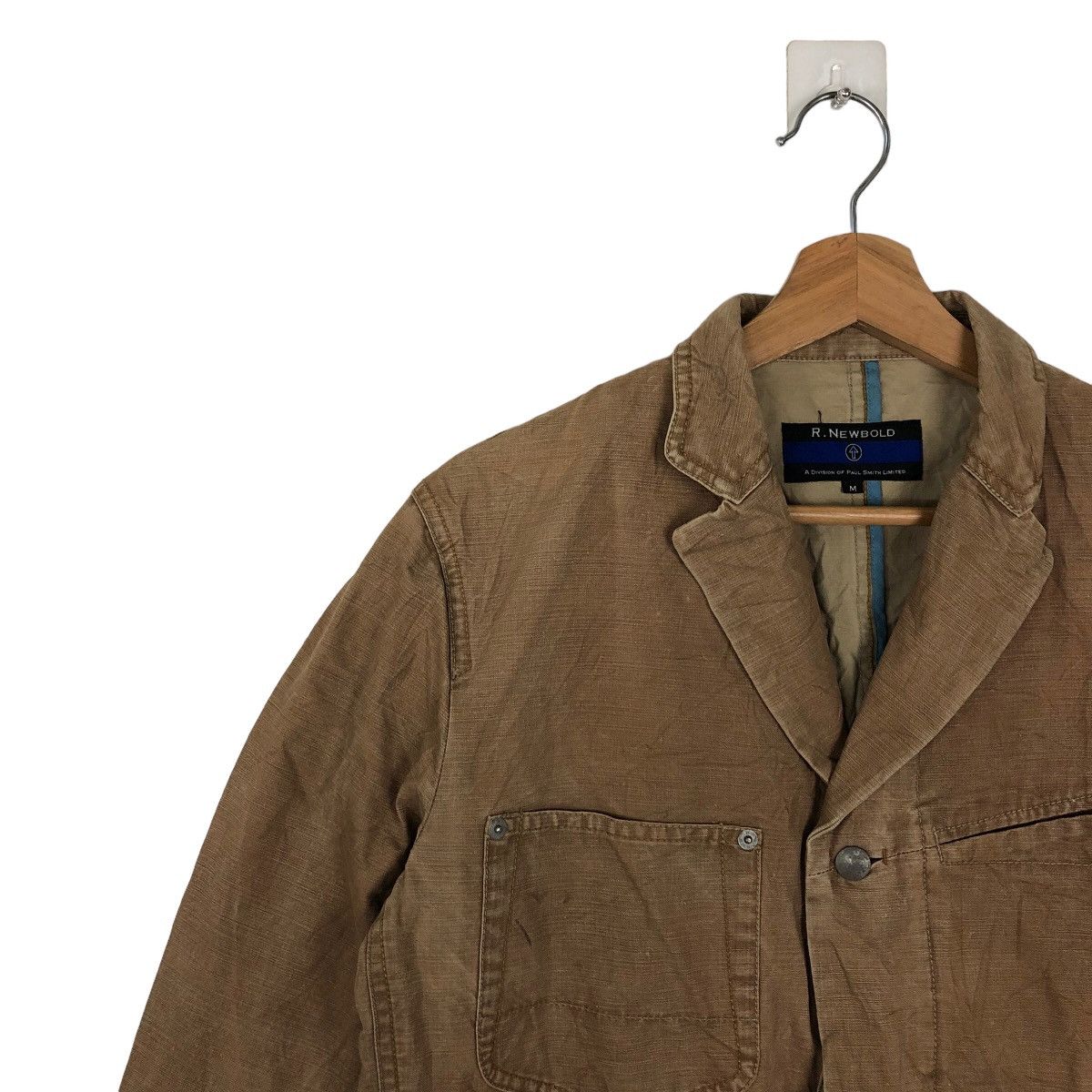 R.Newbold 🔥90’s RARE CHORE JACKET R.NEWBOLD JAPAN TOYO ENTERPRISE Size US M / EU 48-50 / 2 - 6 Thumbnail