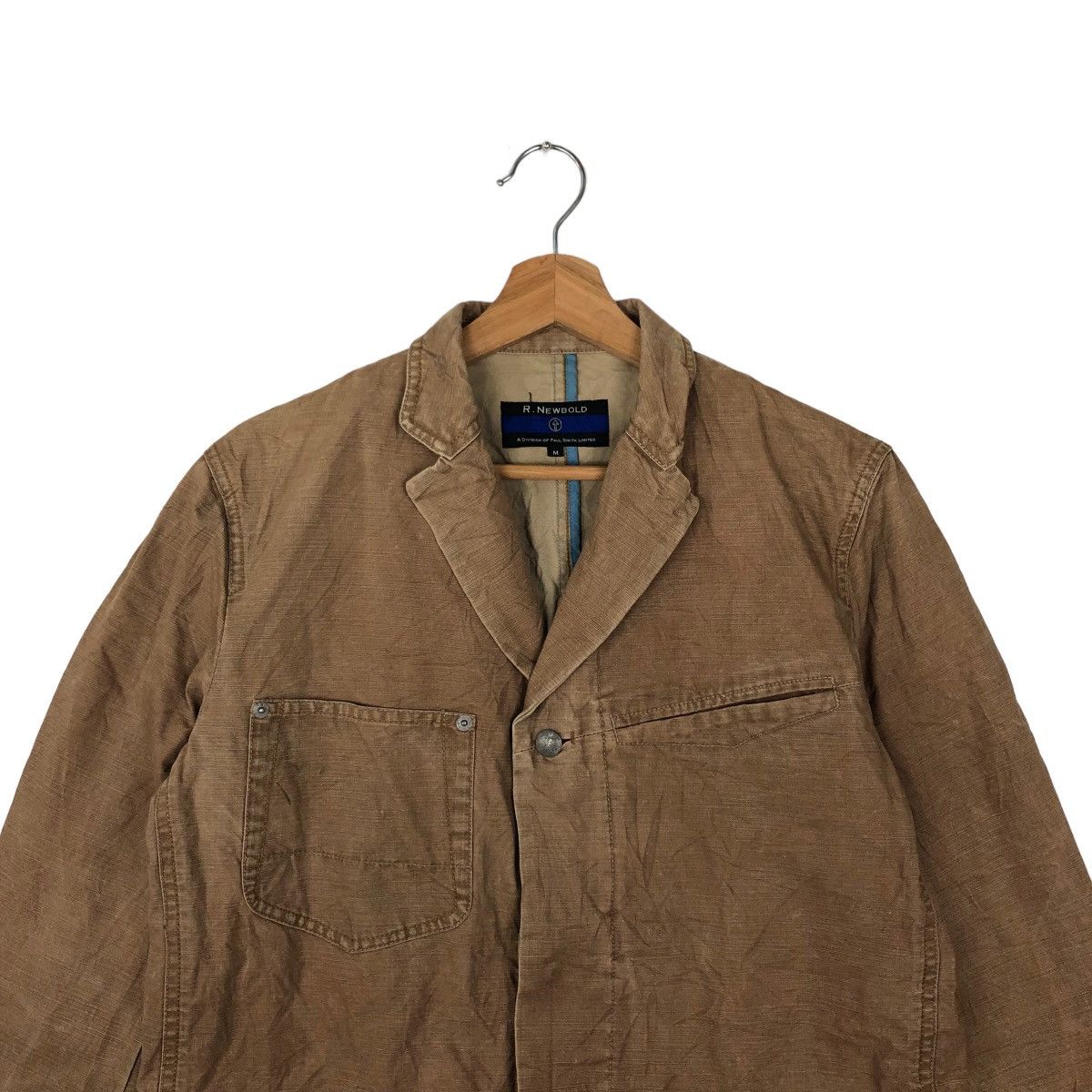 R.Newbold 🔥90’s RARE CHORE JACKET R.NEWBOLD JAPAN TOYO ENTERPRISE Size US M / EU 48-50 / 2 - 2 Thumbnail