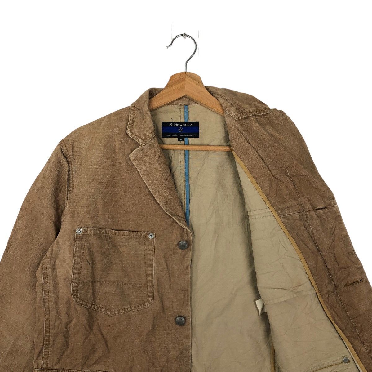 R.Newbold 🔥90’s RARE CHORE JACKET R.NEWBOLD JAPAN TOYO ENTERPRISE Size US M / EU 48-50 / 2 - 9 Thumbnail