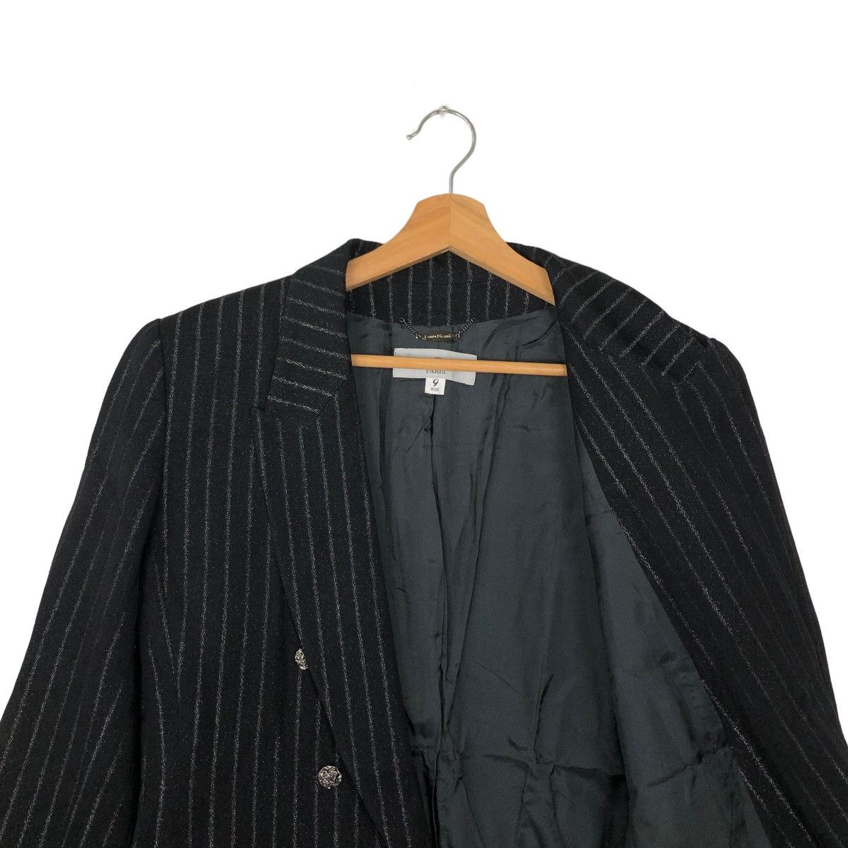 Japanese Brand 🔥RARE PIN STRIPED CHORE JACKET LOUIS FERAUD PARIS Size US M / EU 48-50 / 2 - 9 Thumbnail