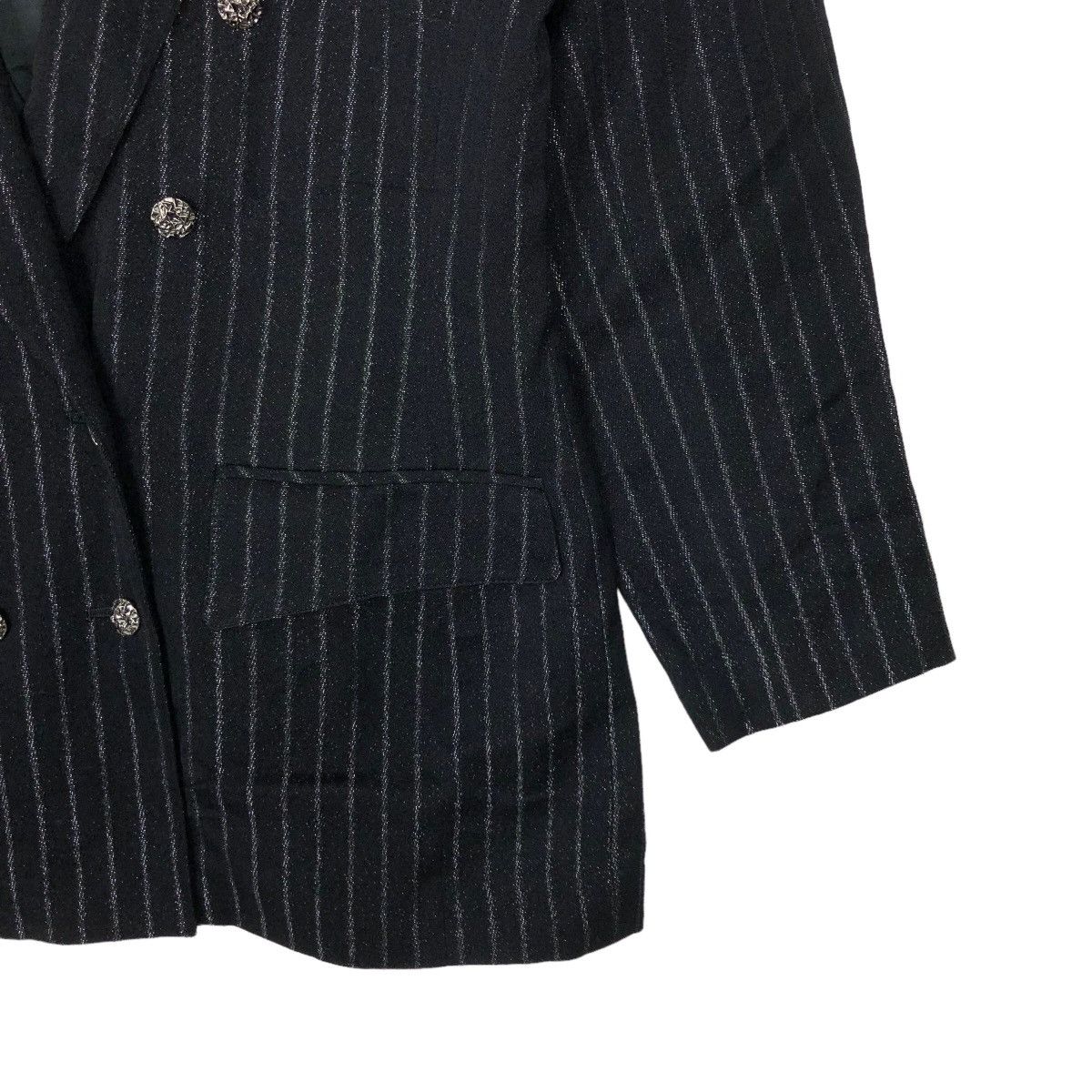 Japanese Brand 🔥RARE PIN STRIPED CHORE JACKET LOUIS FERAUD PARIS Size US M / EU 48-50 / 2 - 4 Thumbnail