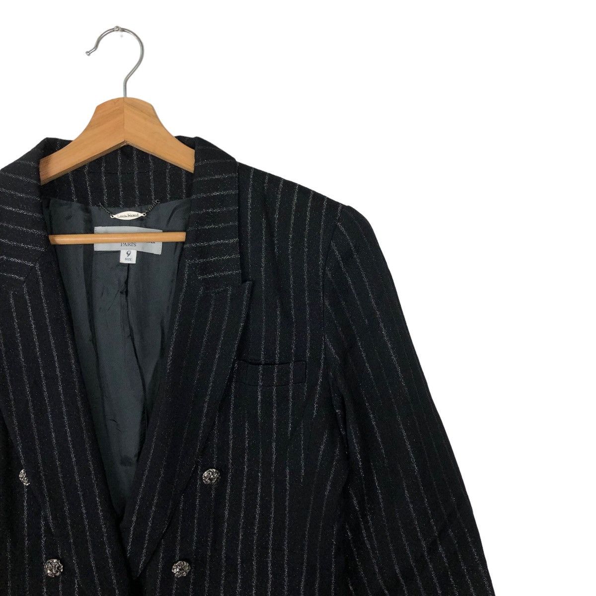 Japanese Brand 🔥RARE PIN STRIPED CHORE JACKET LOUIS FERAUD PARIS Size US M / EU 48-50 / 2 - 5 Thumbnail