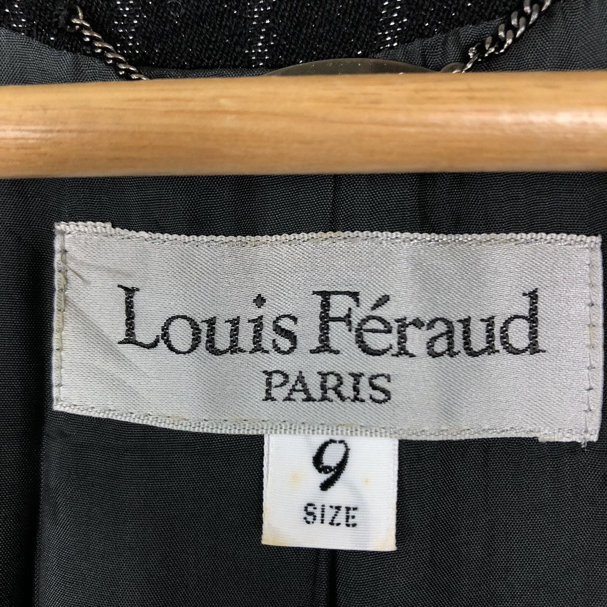 Japanese Brand 🔥RARE PIN STRIPED CHORE JACKET LOUIS FERAUD PARIS Size US M / EU 48-50 / 2 - 11 Thumbnail