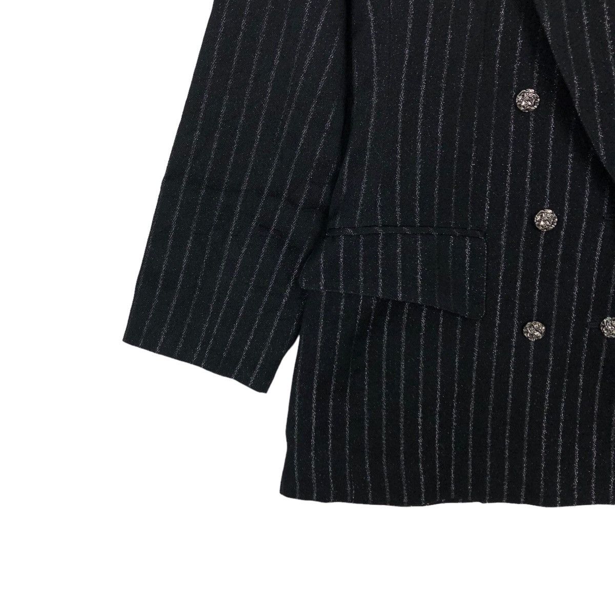 Japanese Brand 🔥RARE PIN STRIPED CHORE JACKET LOUIS FERAUD PARIS Size US M / EU 48-50 / 2 - 3 Thumbnail