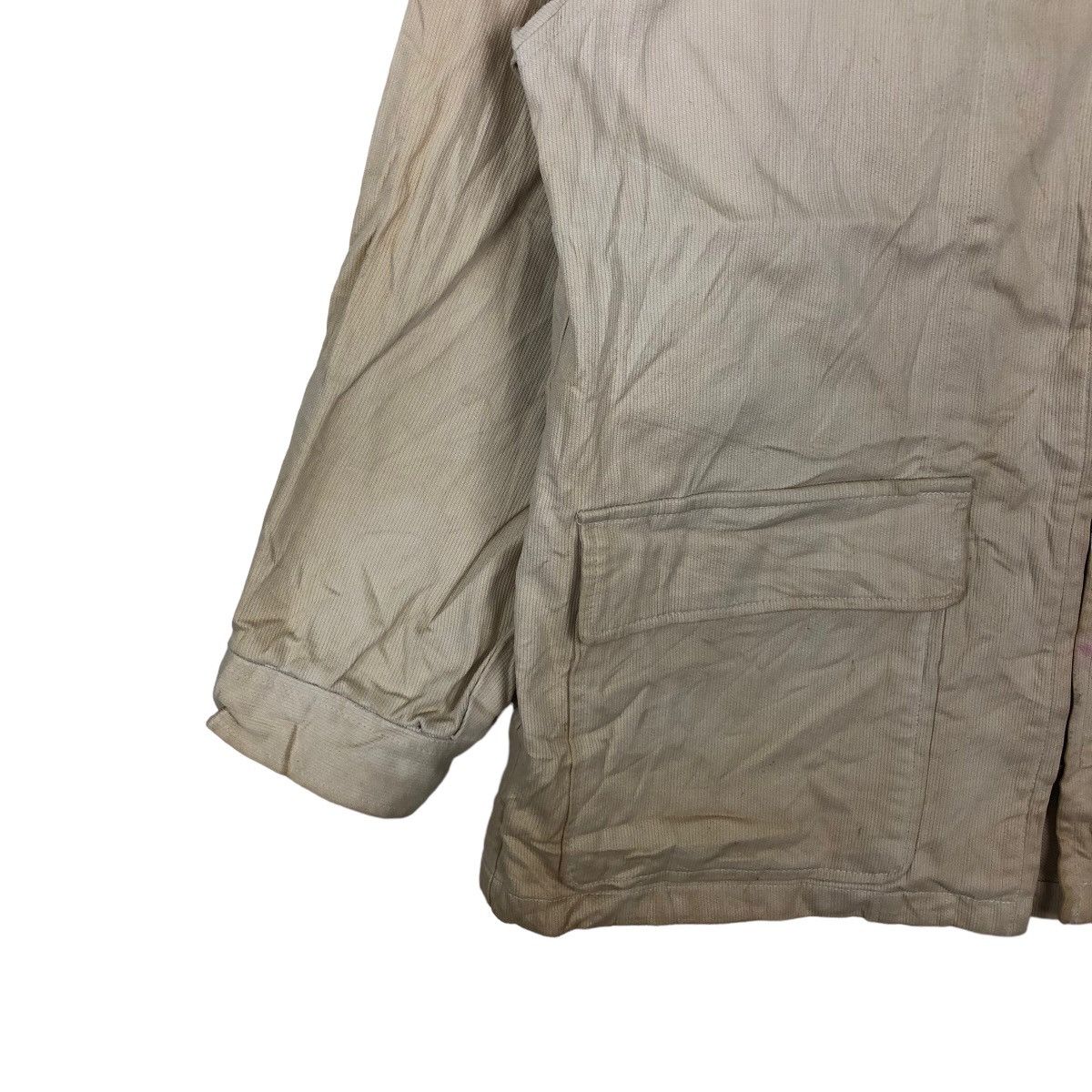 Japanese Brand 🔥90s VINTGE CHORE JACKET ALBOUD FRANCE INSPIRE ISSEY MIYAKE Size US L / EU 52-54 / 3 - 3 Thumbnail
