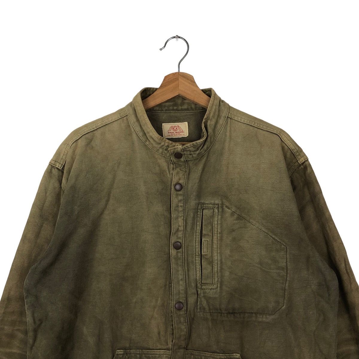 Japanese Brand 🔥90’s VINTAGE CHORE WORK JACKET KRIFF MAYER ISSEY MIYAKE Size US L / EU 52-54 / 3 - 2 Thumbnail