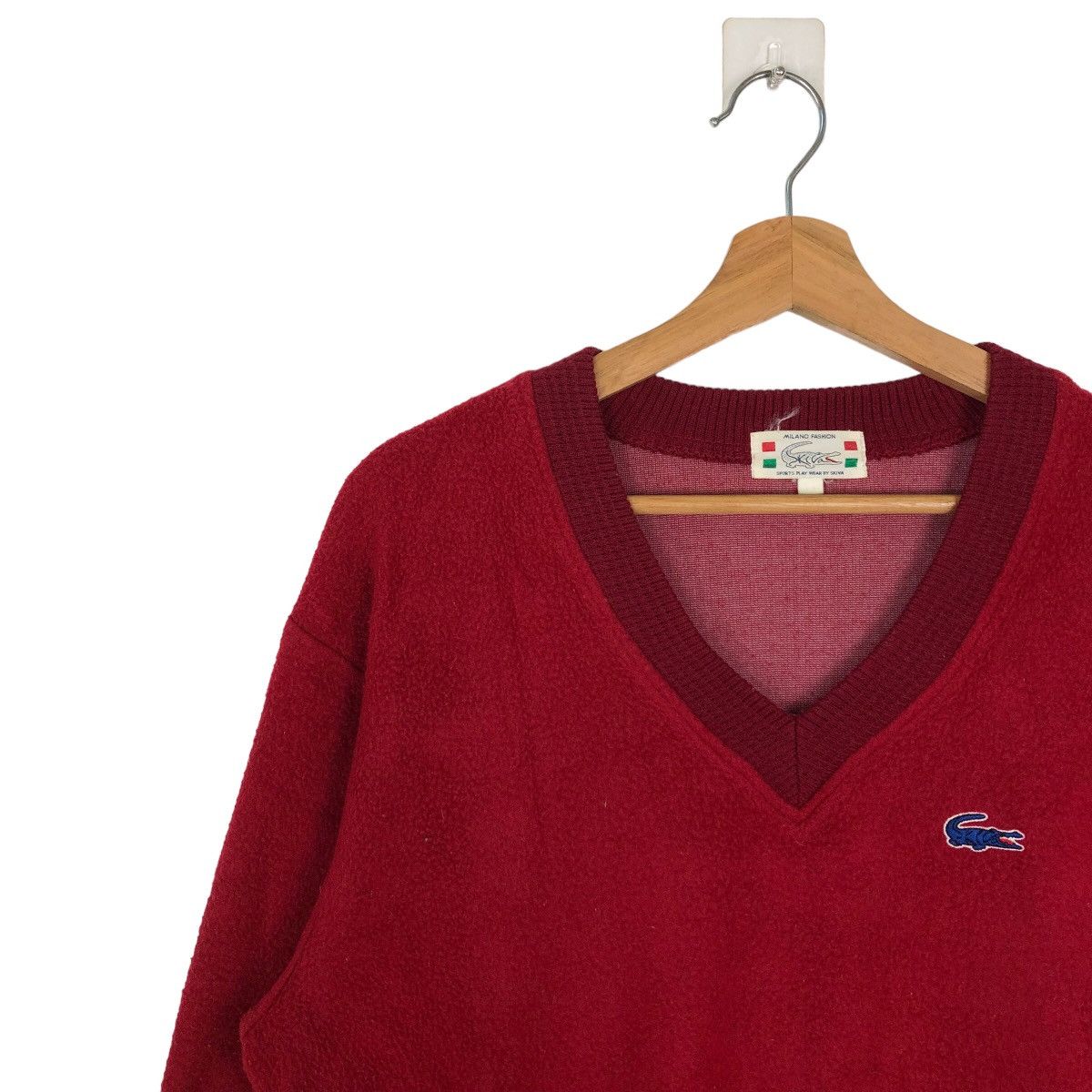 Japanese Brand 🔥90’s VINTAGE CARDIGAN BOMBER JACKET LACOSTE JAPAN Size US M / EU 48-50 / 2 - 6 Thumbnail