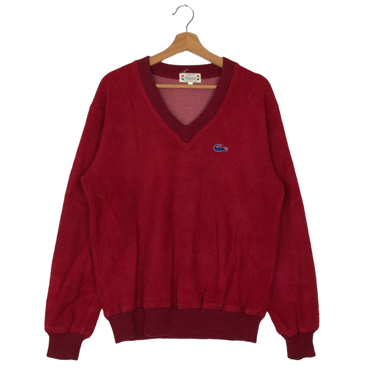 Japanese Brand 🔥90’s VINTAGE CARDIGAN BOMBER JACKET LACOSTE JAPAN Size US M / EU 48-50 / 2 - 1 Thumbnail