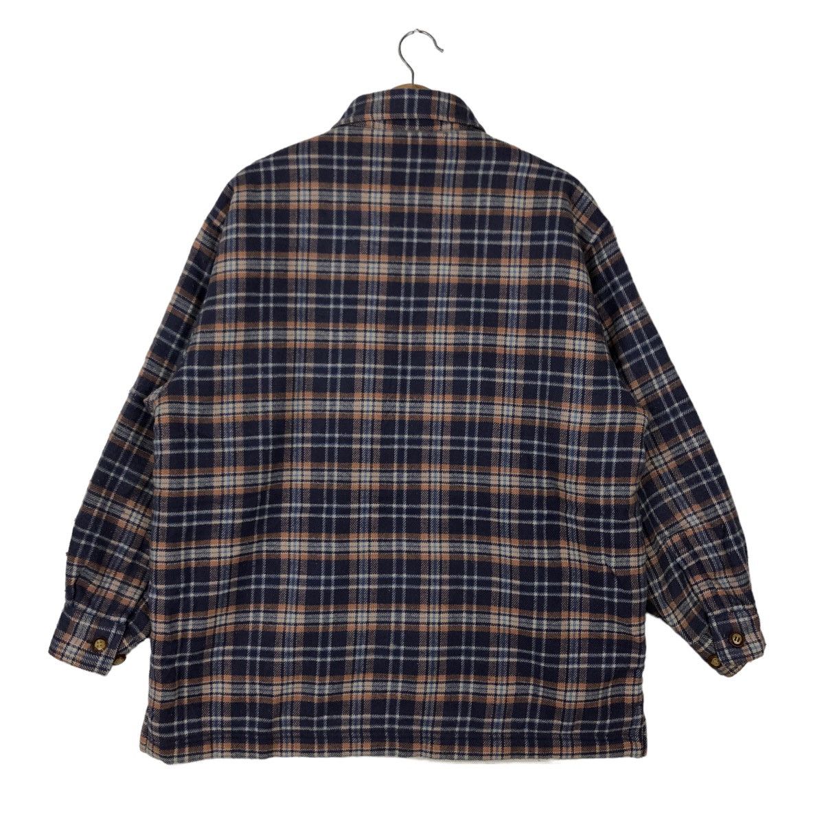 Flannel 🔥90’s VINTAGE FLANNEL JACKET TARTAN DESIGN ROBINSON JAPAN Size US M / EU 48-50 / 2 - 7 Thumbnail