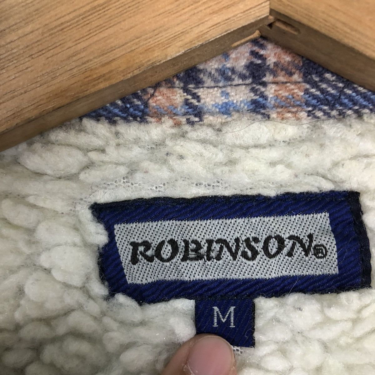 Flannel 🔥90’s VINTAGE FLANNEL JACKET TARTAN DESIGN ROBINSON JAPAN Size US M / EU 48-50 / 2 - 12 Thumbnail
