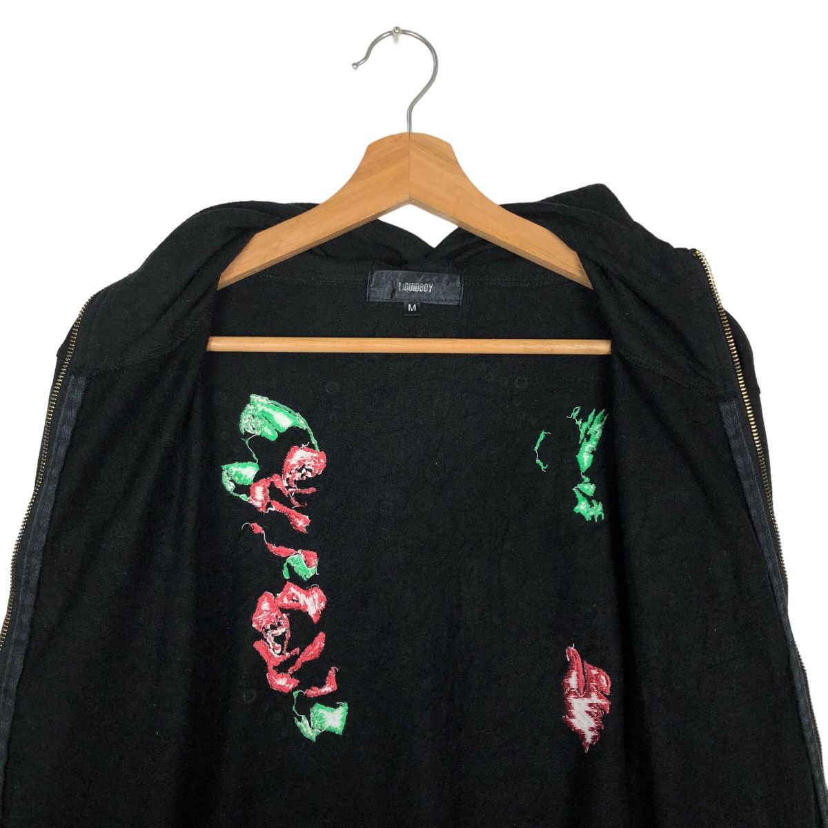 Japanese Brand 🔥90’s PUNK DESIGN LIQUIDBODY INSPIRE CHROME HEARTS Size US M / EU 48-50 / 2 - 11 Thumbnail