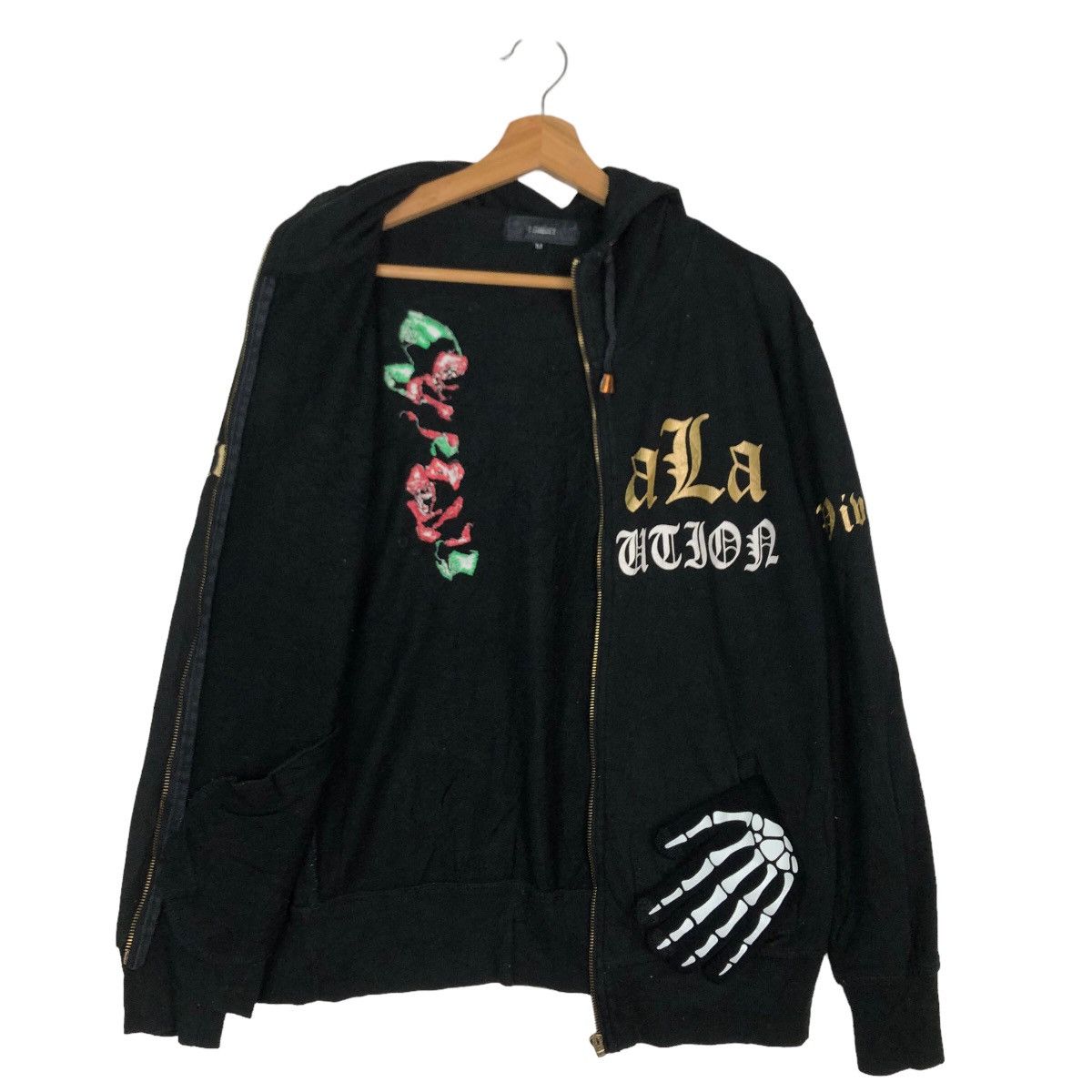 Japanese Brand 🔥90’s PUNK DESIGN LIQUIDBODY INSPIRE CHROME HEARTS Size US M / EU 48-50 / 2 - 9 Thumbnail