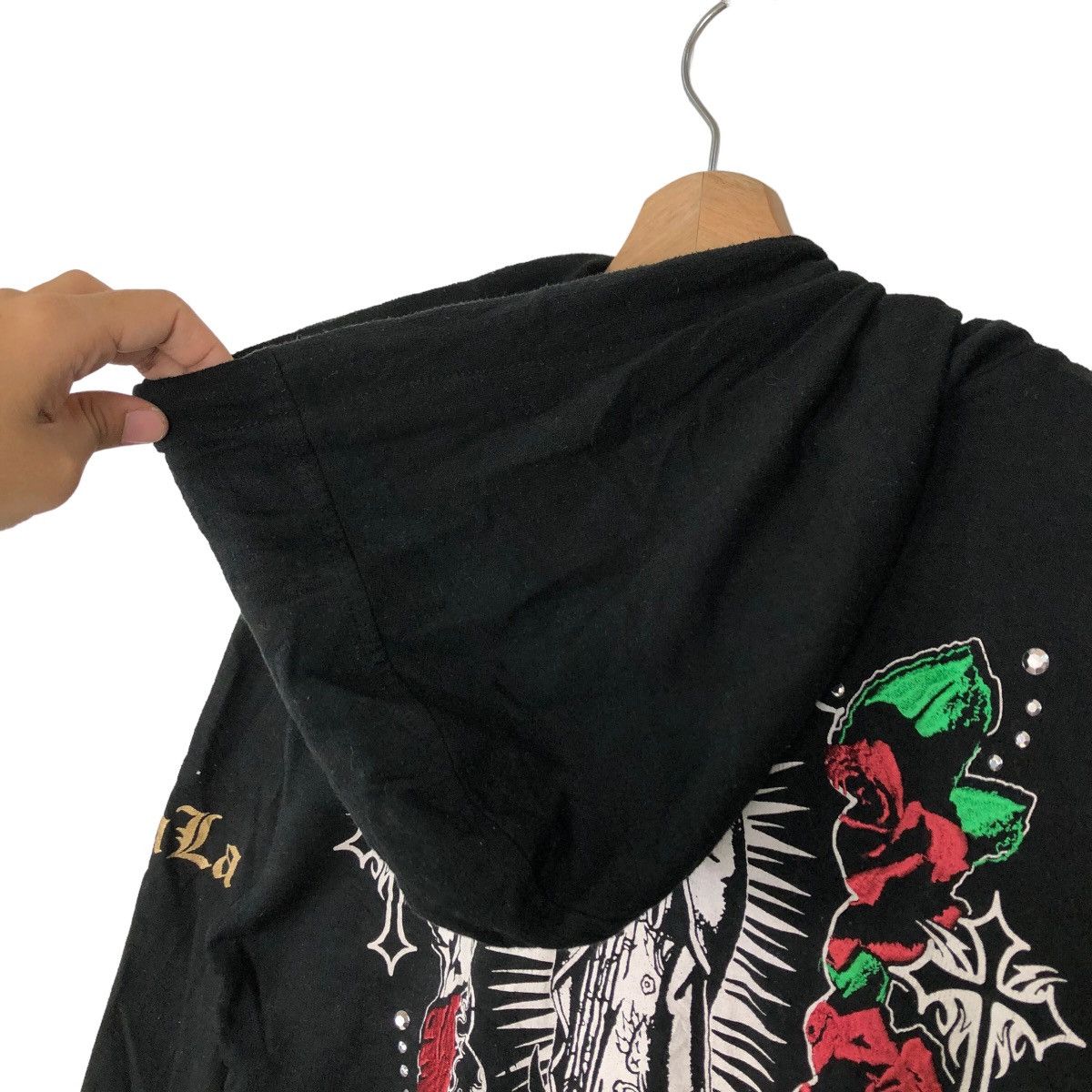 Japanese Brand 🔥90’s PUNK DESIGN LIQUIDBODY INSPIRE CHROME HEARTS Size US M / EU 48-50 / 2 - 8 Thumbnail