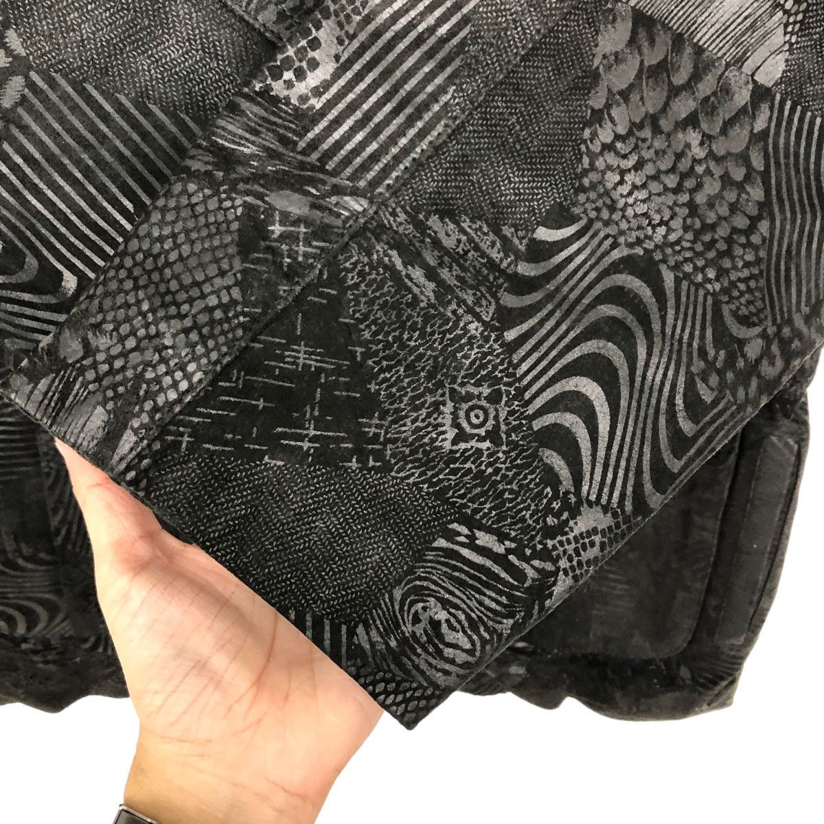Japanese Brand 🔥VINTAGE BOMBER GENUINE LEATHER JACKET ROMA LEATHER Size US M / EU 48-50 / 2 - 11 Thumbnail