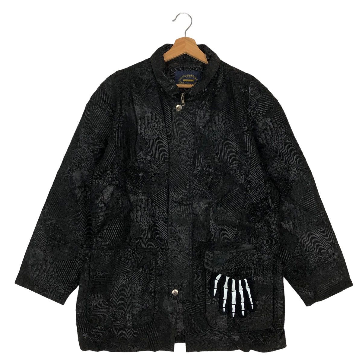 Japanese Brand 🔥VINTAGE BOMBER GENUINE LEATHER JACKET ROMA LEATHER Size US M / EU 48-50 / 2 - 1 Thumbnail